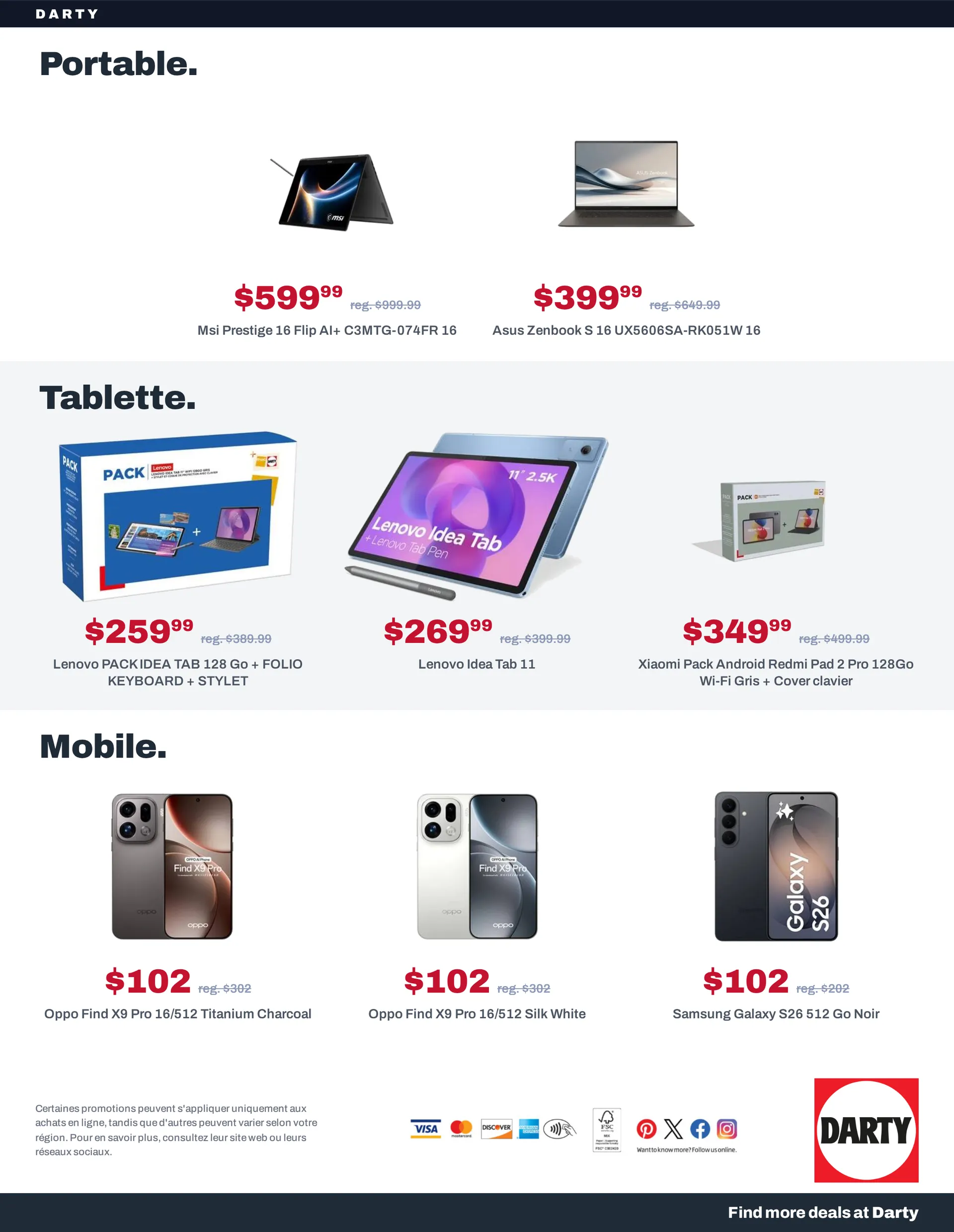 Darty — 2026-09-25 du 25 septembre au 2 octobre 2026 - Catalogue page 4