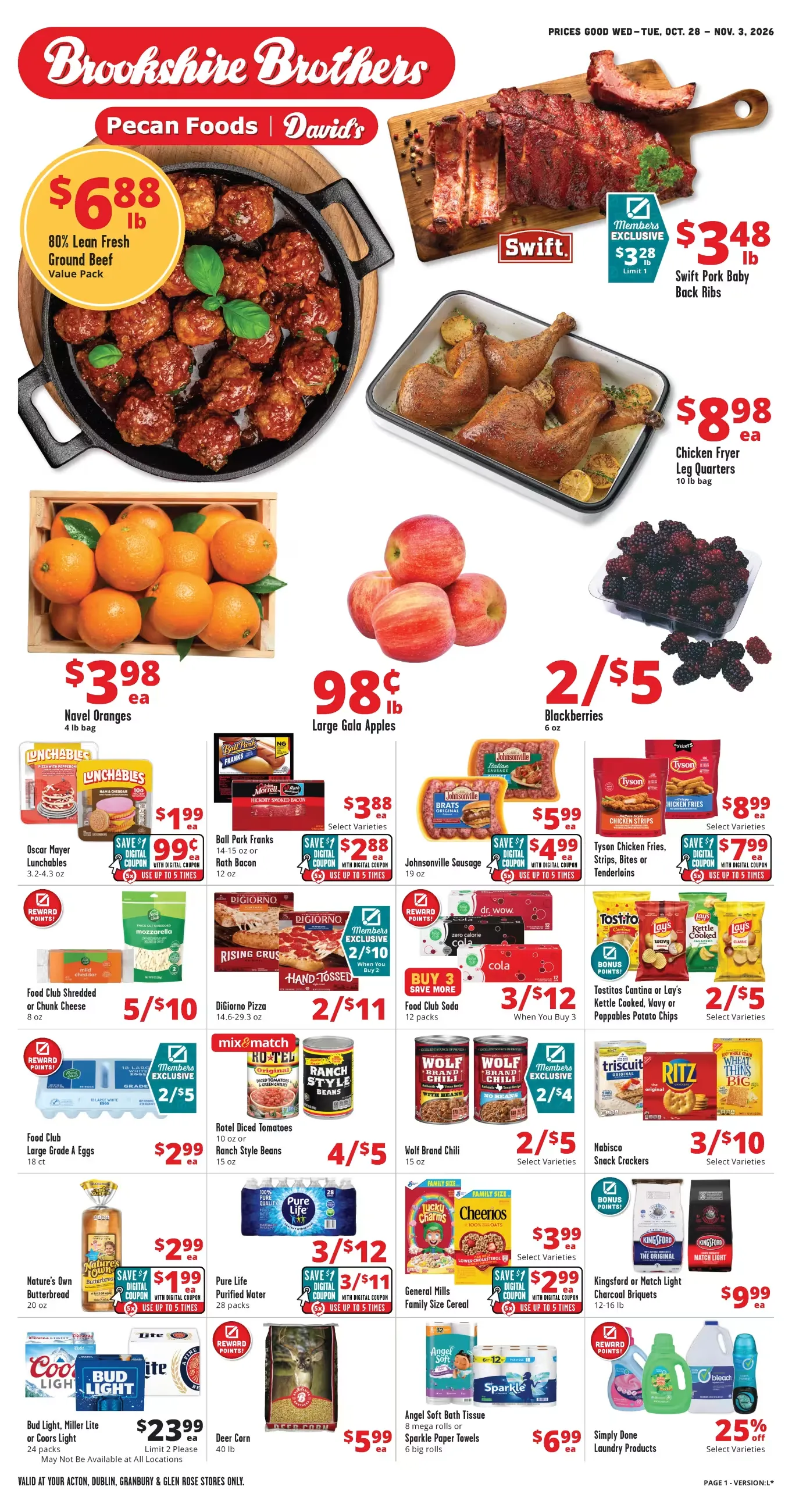 Weekly ad Brookshire Brothers — 2026-10-28 from October 28 to November 3 2026 - Page 4