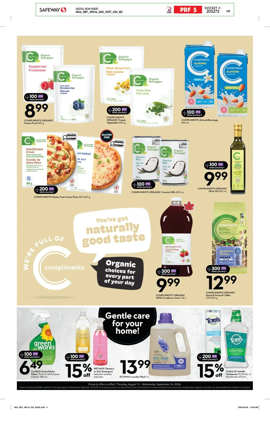 Safeway — 2026-08-13 from August 13 to August 19 2026 - flyer page 4