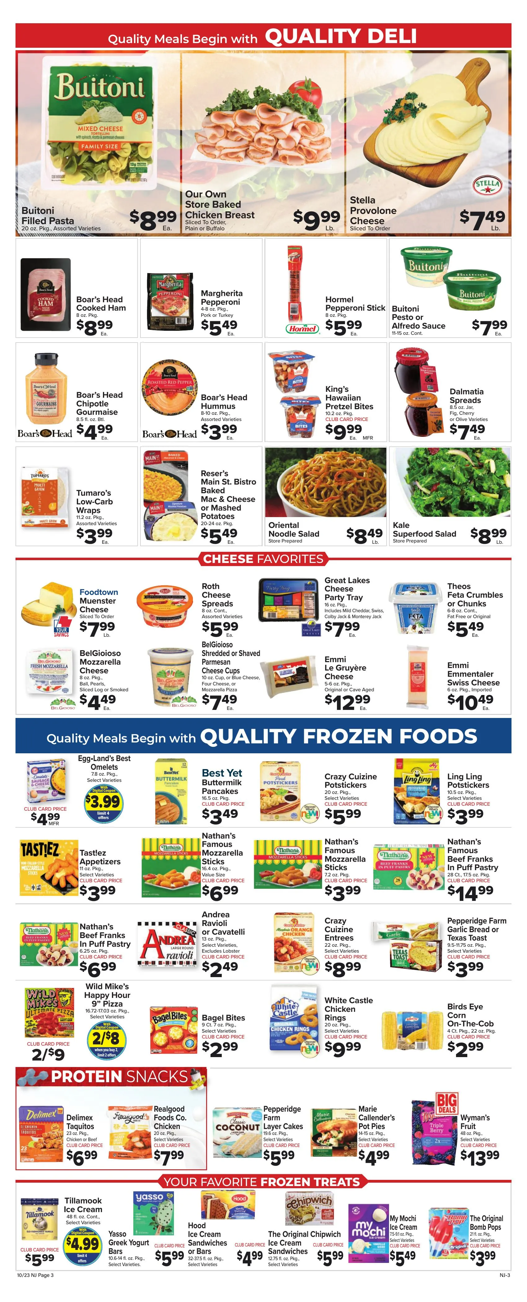 Weekly promotion Foodtown — 2026-10-23 spanning from October 23 to October 29 2026 - Page 4 for Catalogue 365