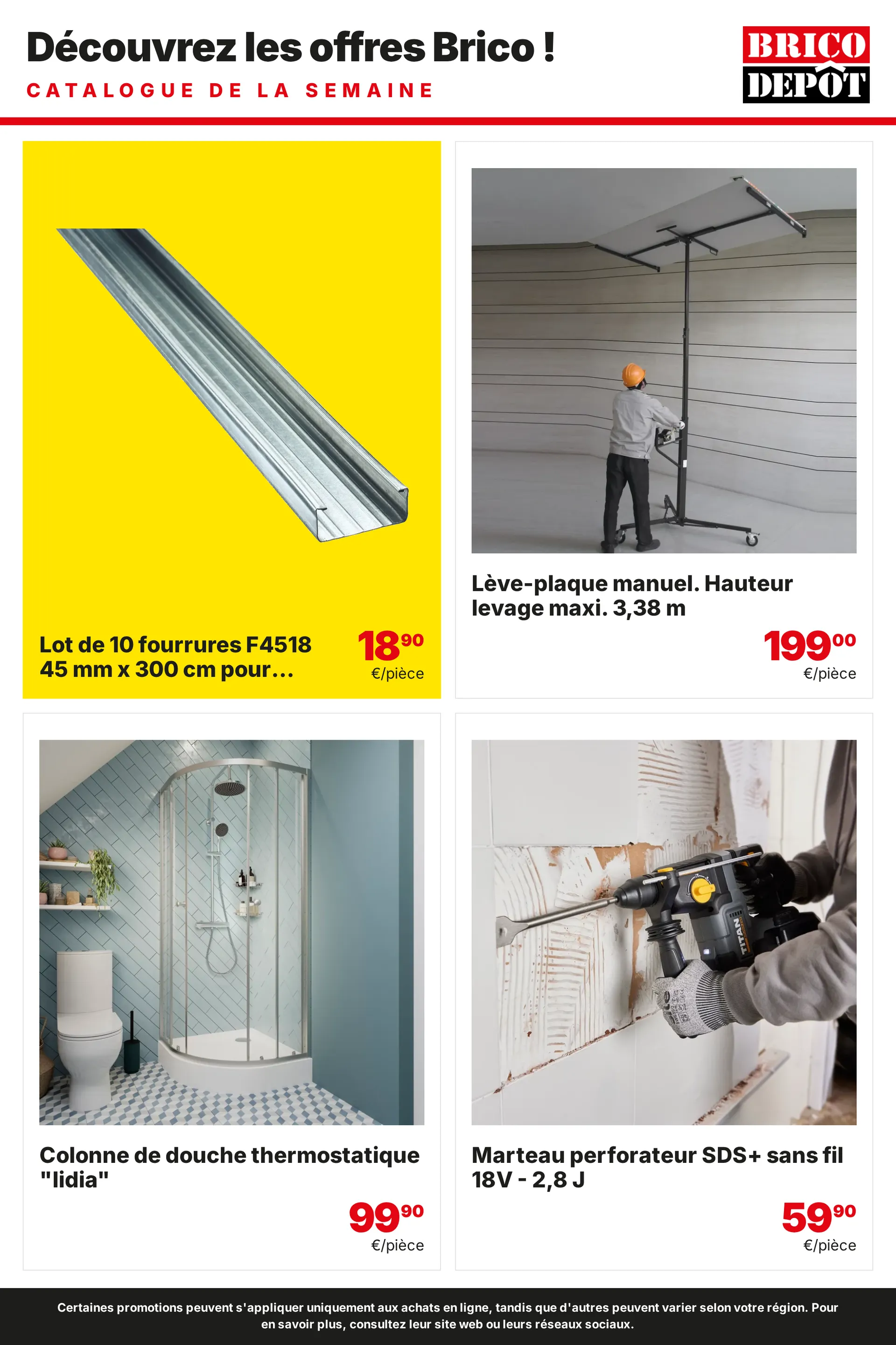 Brico Dépôt — 2026-10-22 du 22 octobre au 6 novembre 2026 - Catalogue page 4