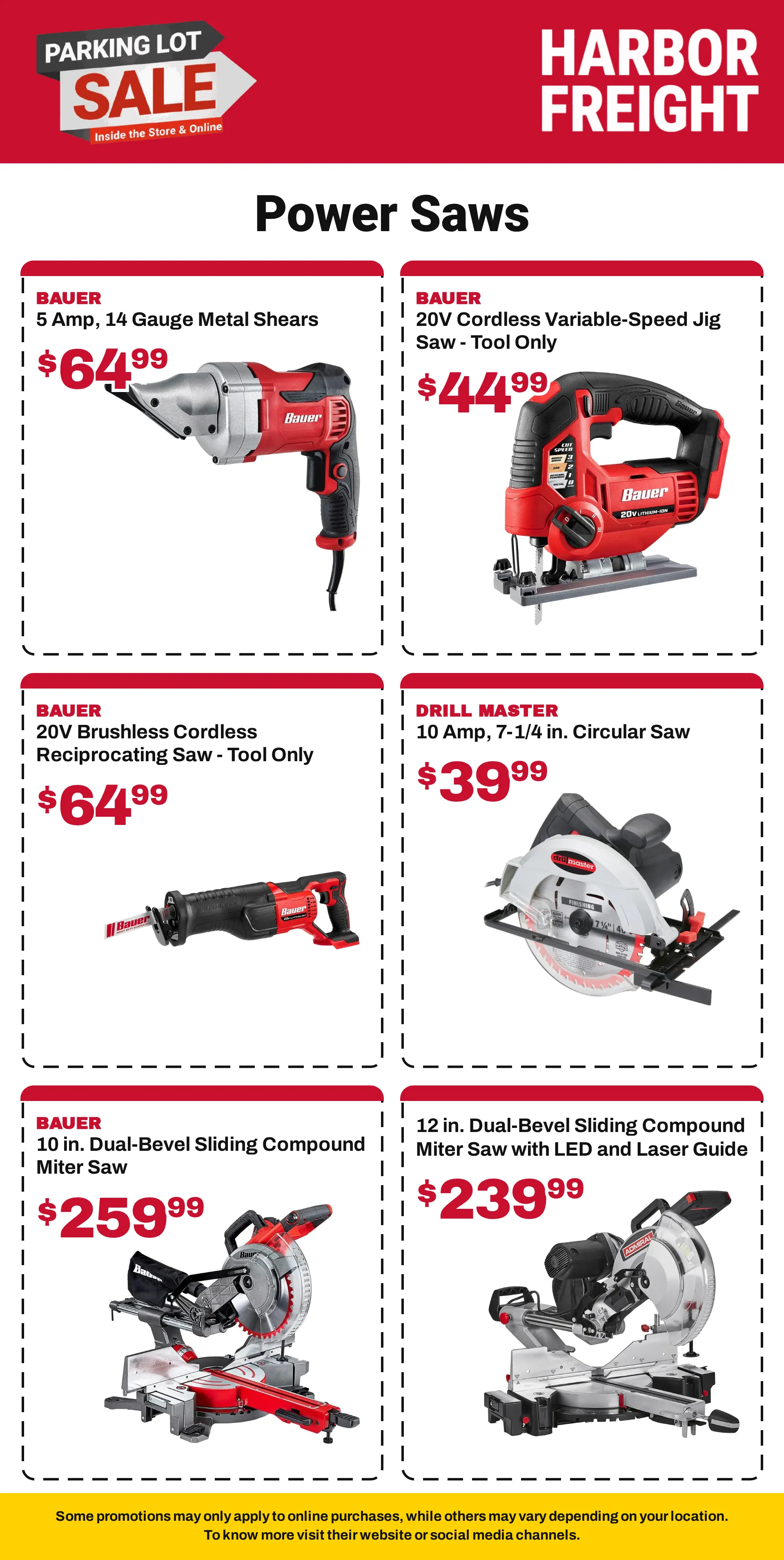 Weekly ad Harbor Freight — Tools 2 — 2026-09-21 from September 21 to October 10 2026 - Page 4