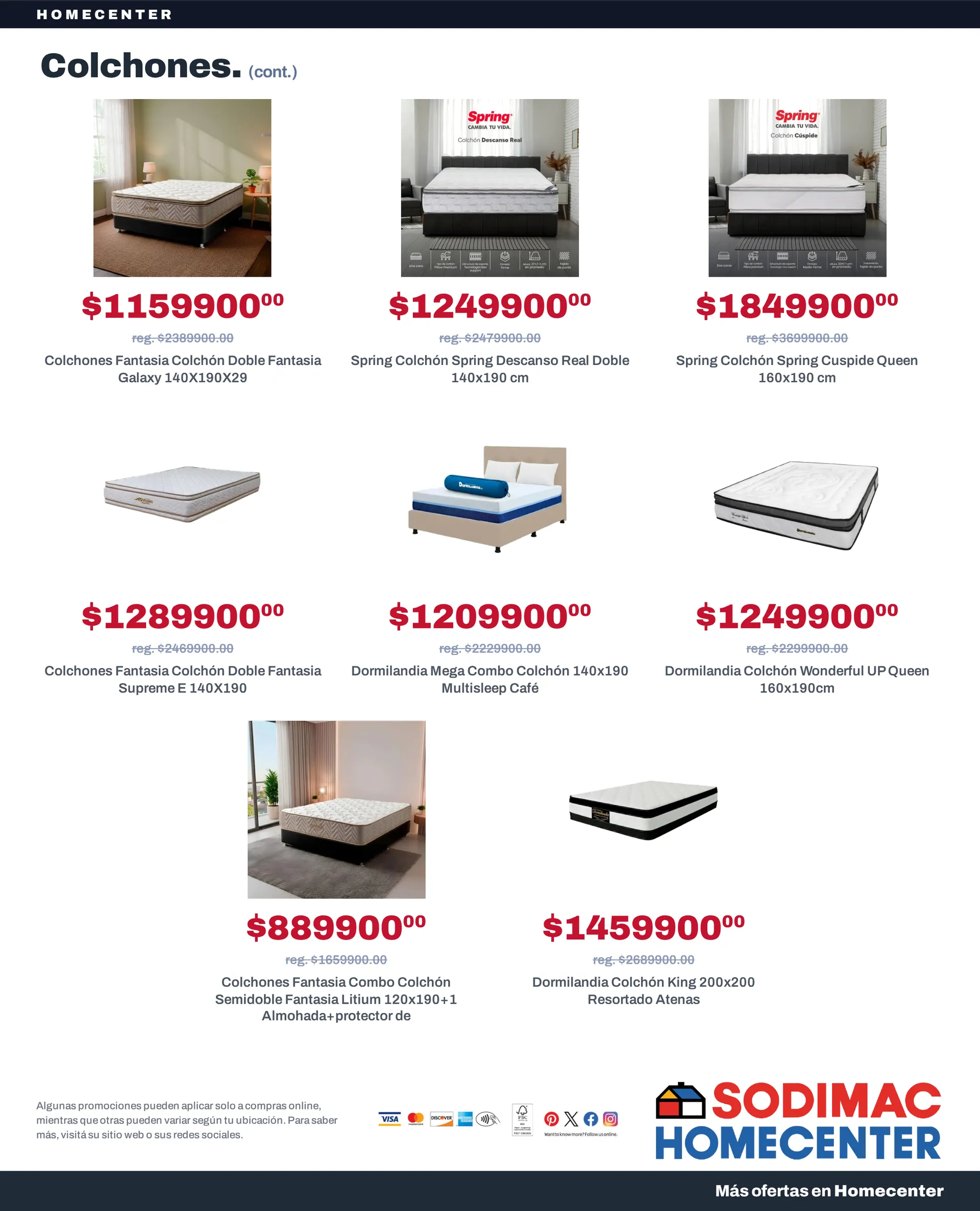 Catalogo de Ofertas colchones! 11 de agosto al 25 de agosto 2026 - Pag 4