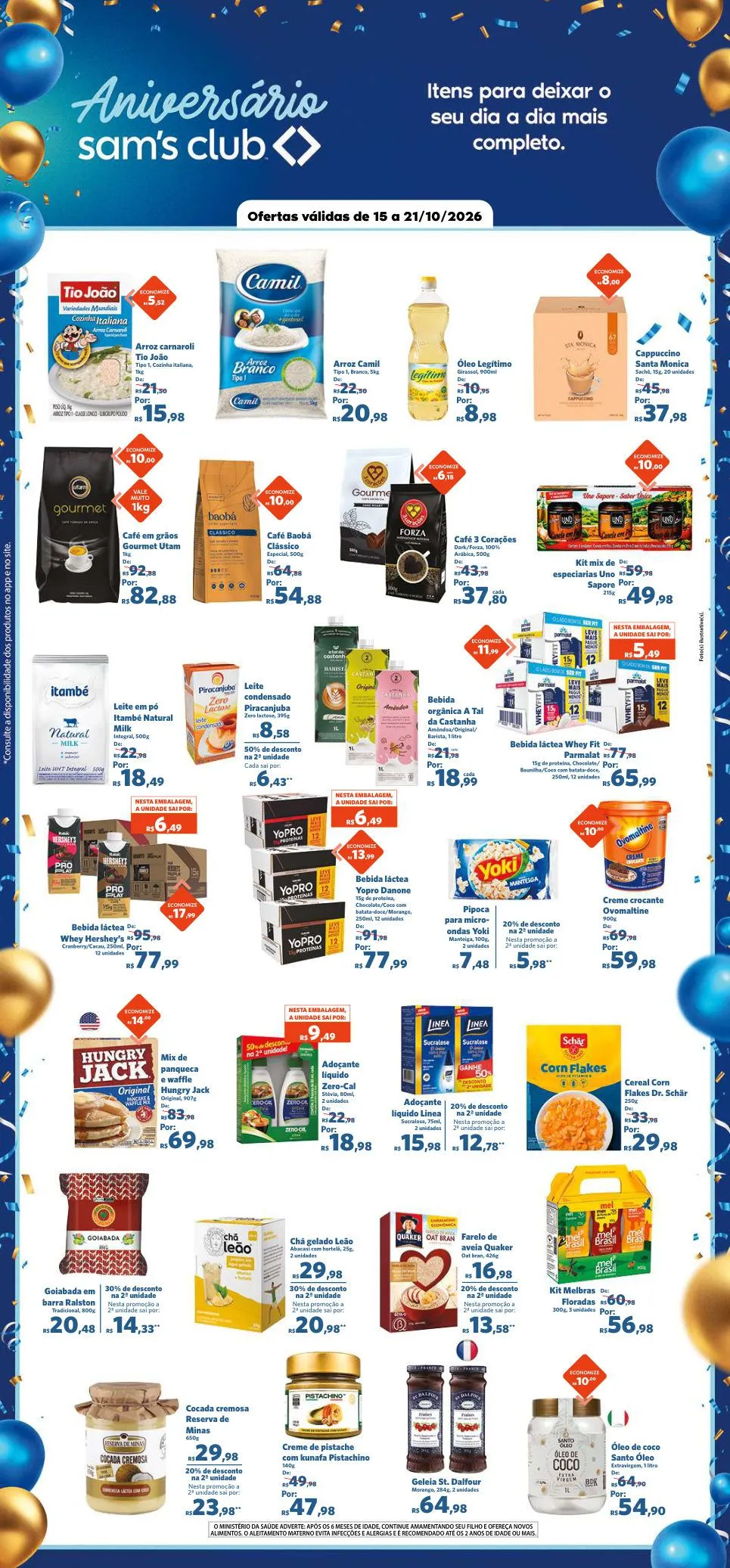 Encarte de Sam's Club — 2026-10-20 20 de outubro até 22 de outubro 2026 - Pagina 4