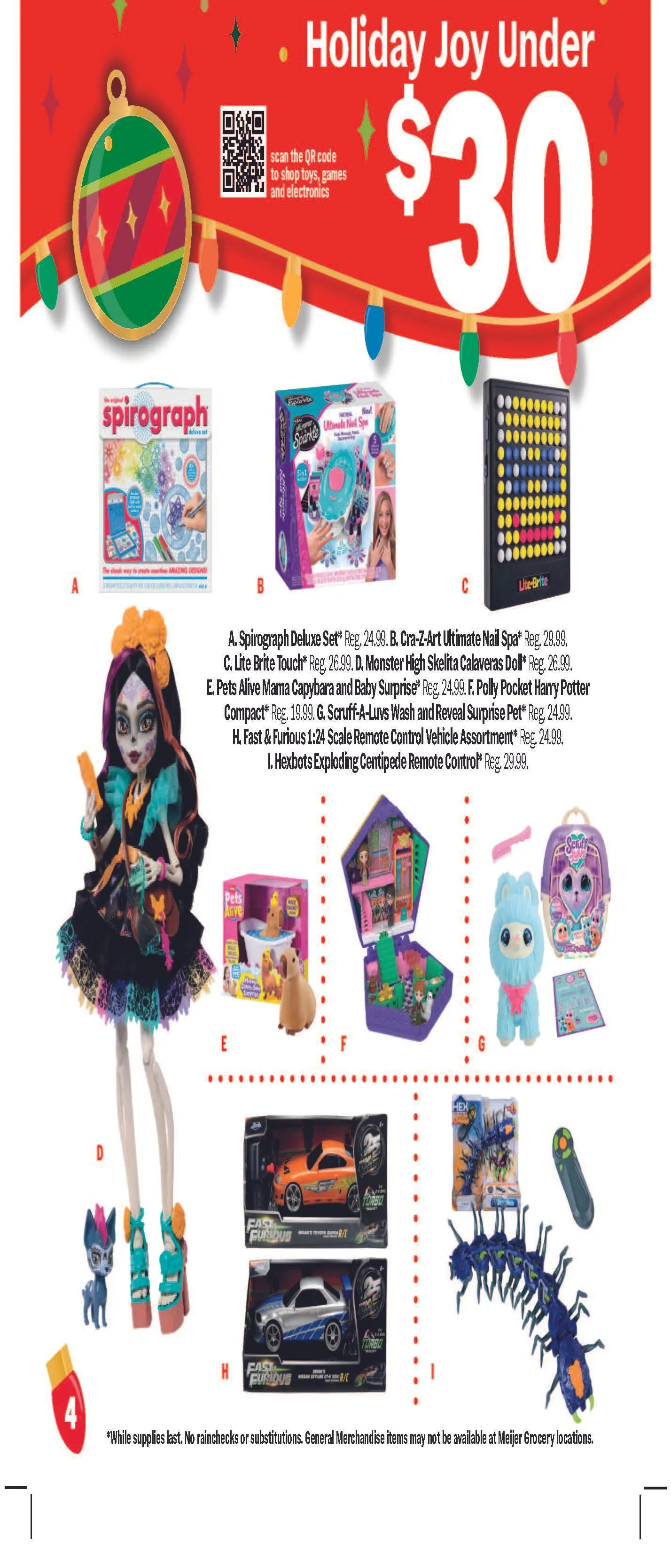 Weekly promotion Meijer — 2026-10-13 spanning from October 13 to December 25 2026 - Page 4 for Catalogue 365