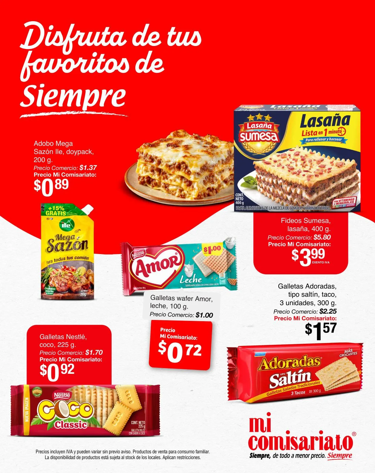 Catalogo de Ofertas semanales 13 de agosto al 28 de agosto 2026 - Pag 4