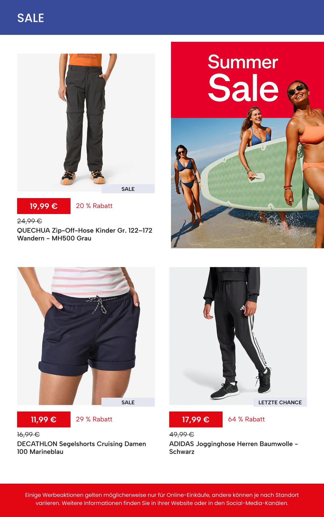 Summer Sale von 7. Juli bis 22. Juli 2026 - Prospekt seite 4
