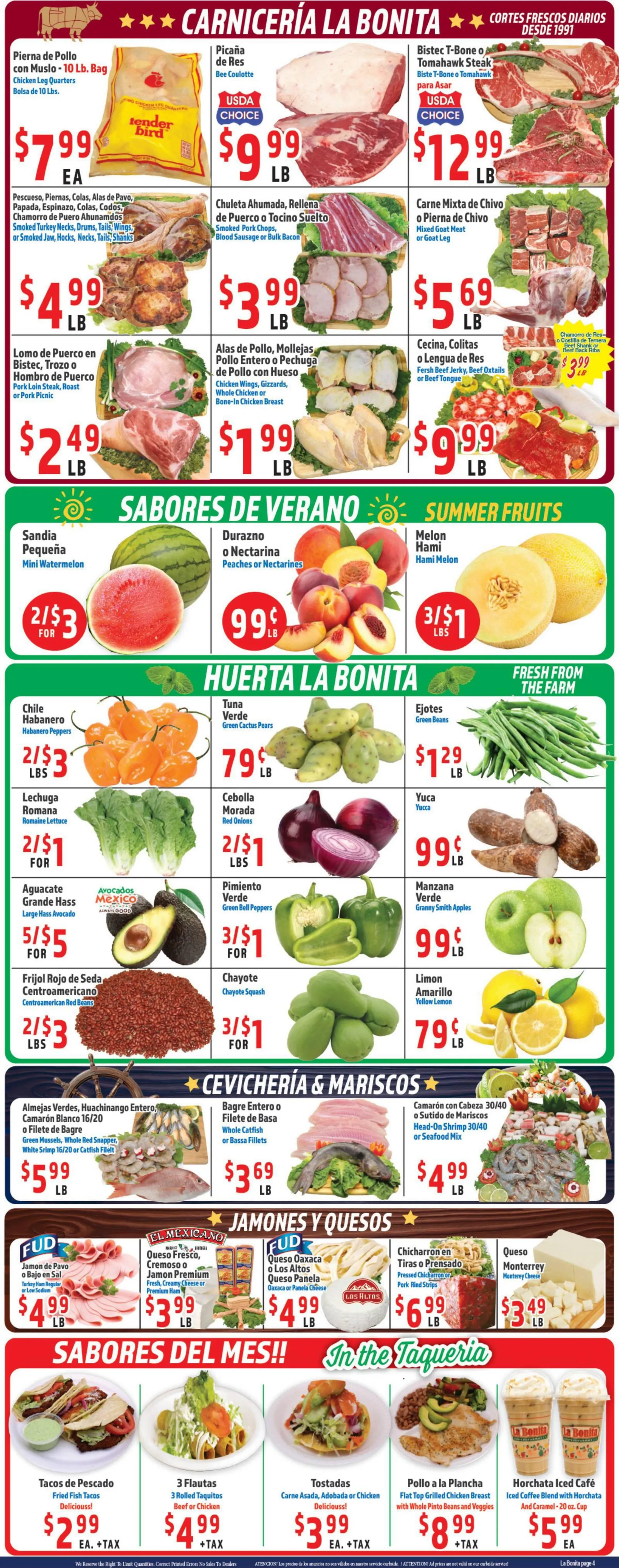 Weekly ad La Bonita Supermarkets — 2026-08-27 from August 27 to September 1 2026 - Page 4