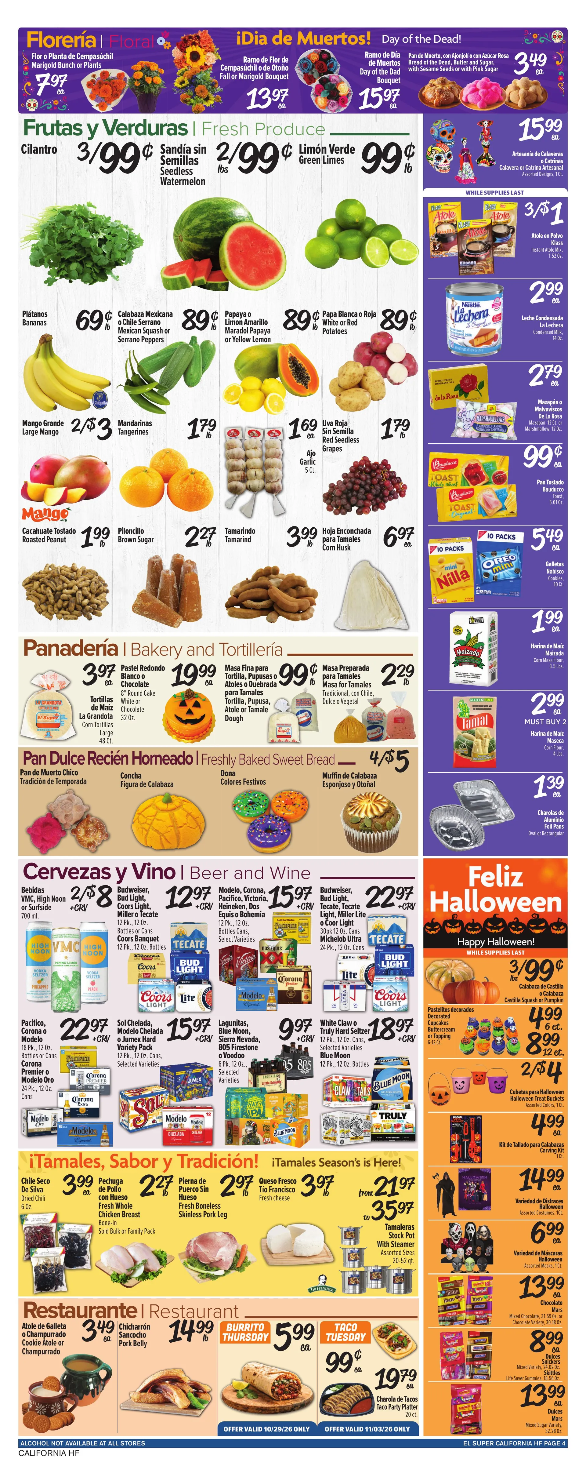 Weekly ad El Super — 2026-10-28 from October 28 to November 3 2026 - Page 4