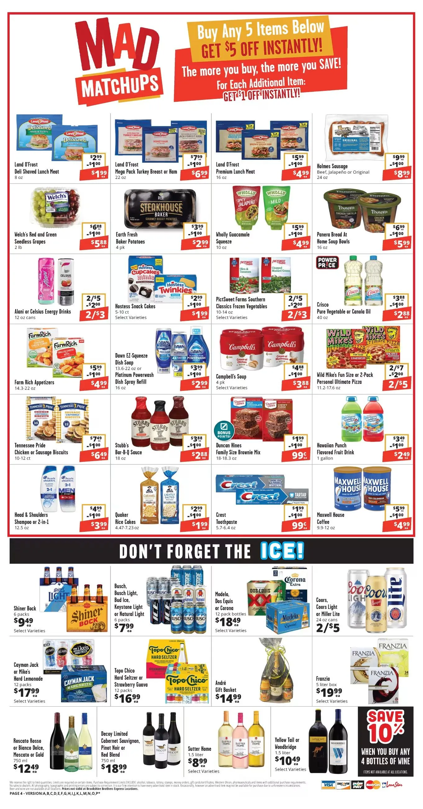 Weekly promotion Brookshire Brothers — 2026-10-21 spanning from October 21 to October 27 2026 - Page 4 for Catalogue 365