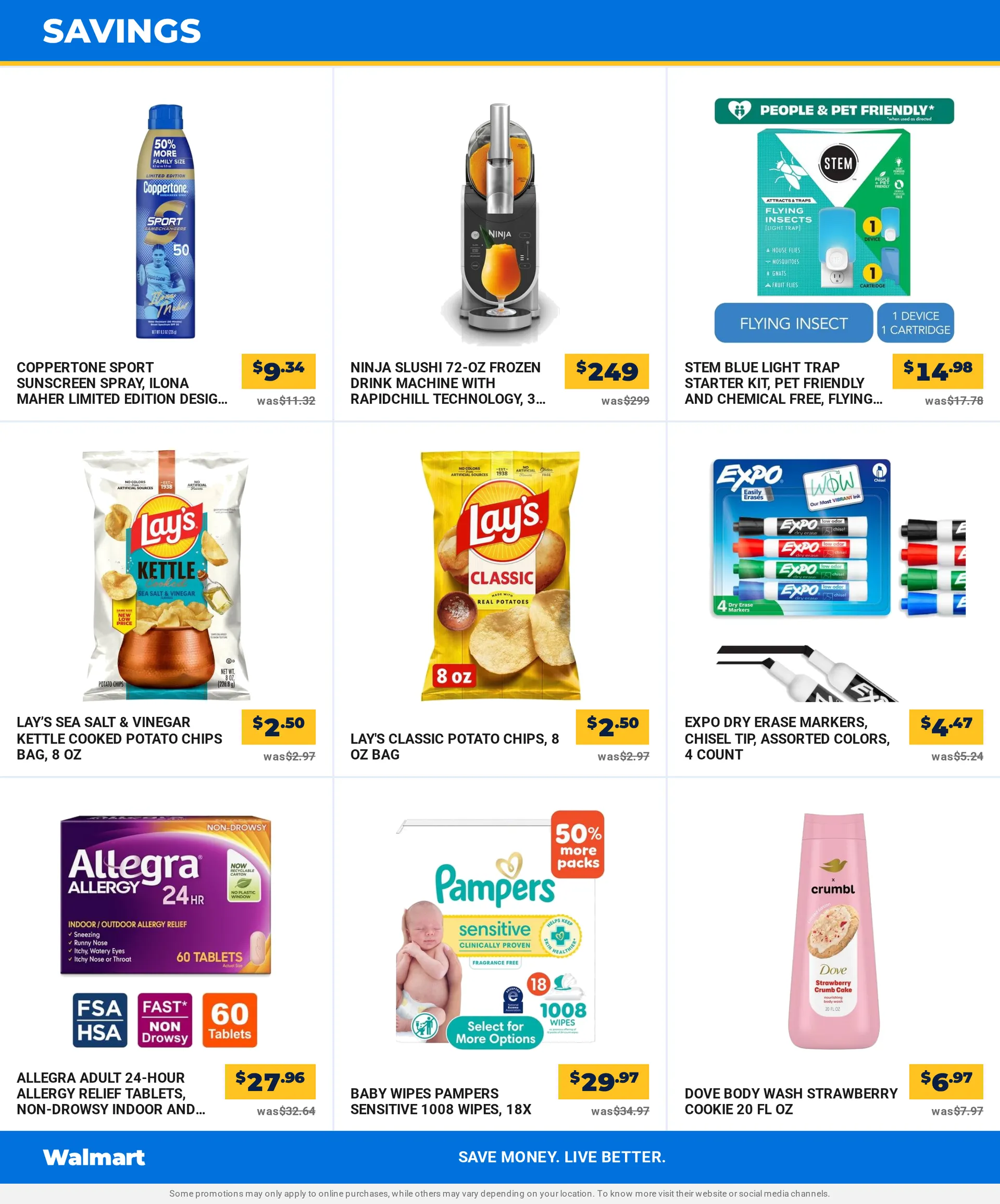 Weekly promotion Walmart Savings spanning from July 15 to July 30 2026 - Page 4 for Catalogue 365