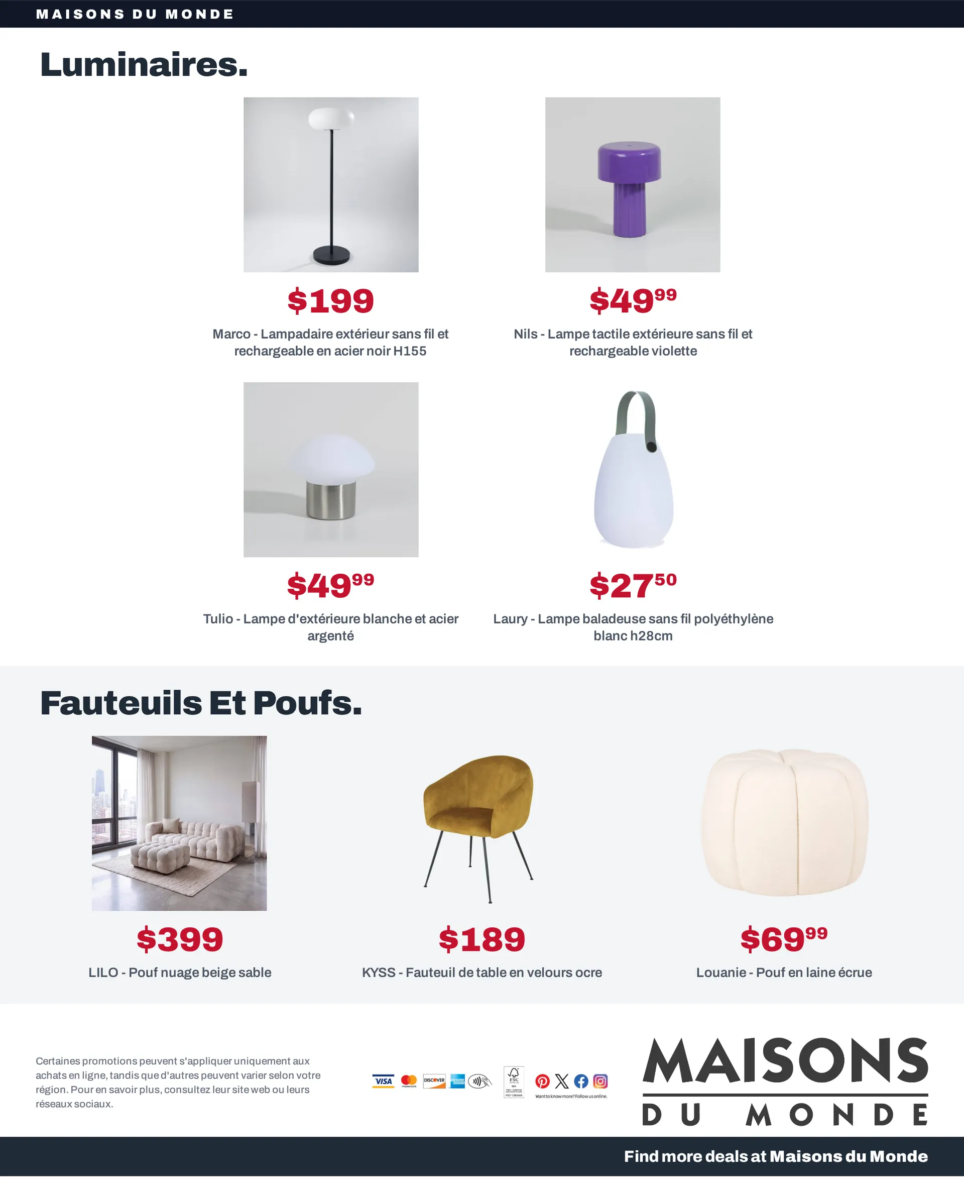 Maisons du Monde — 2026-09-04 du 4 septembre au 21 septembre 2026 - Catalogue page 4
