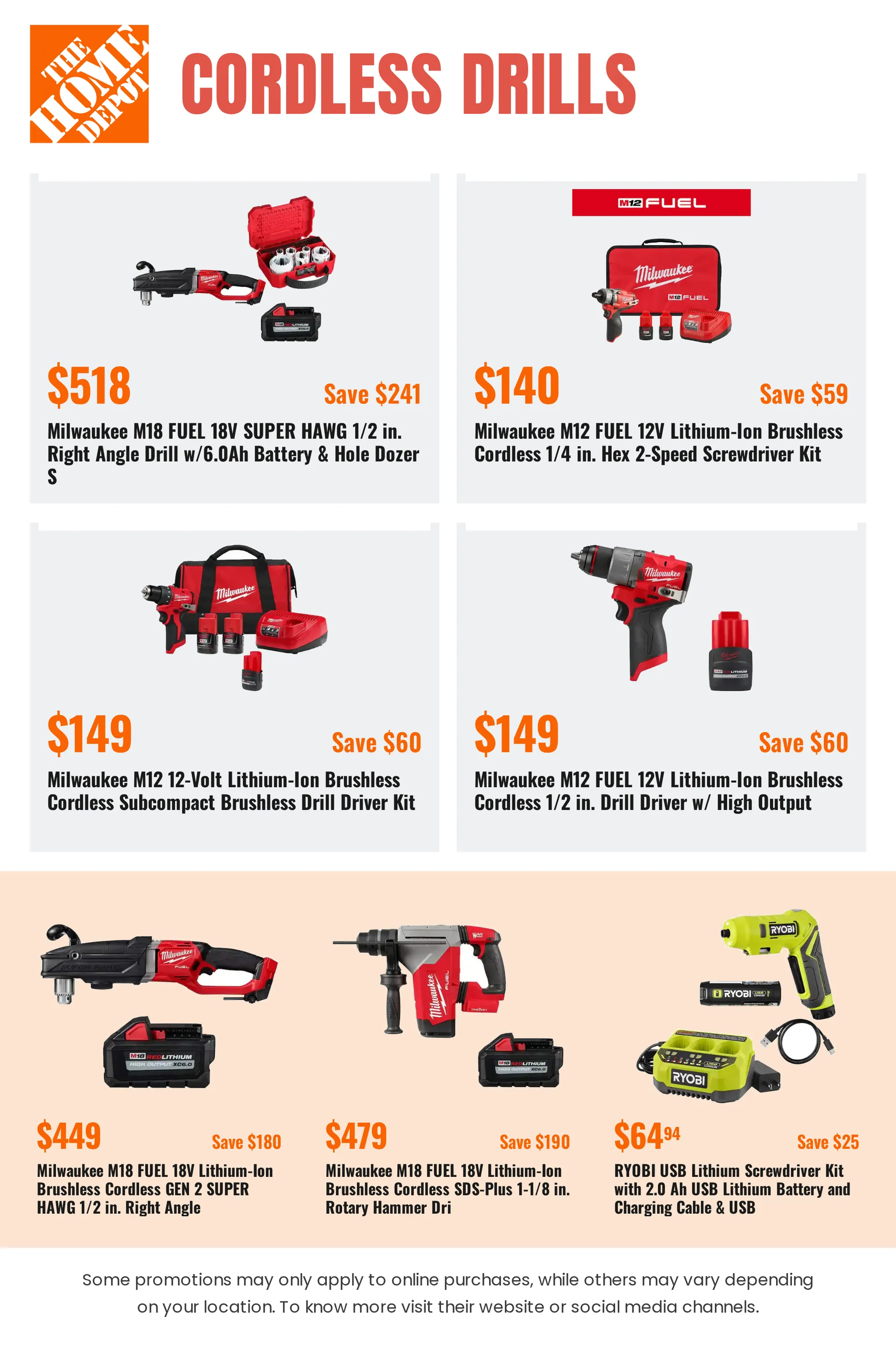 Weekly promotion The Home Depot — Catálogo 2 — 2026-10-20 spanning from October 20 to November 4 2026 - Page 4 for Catalogue 365