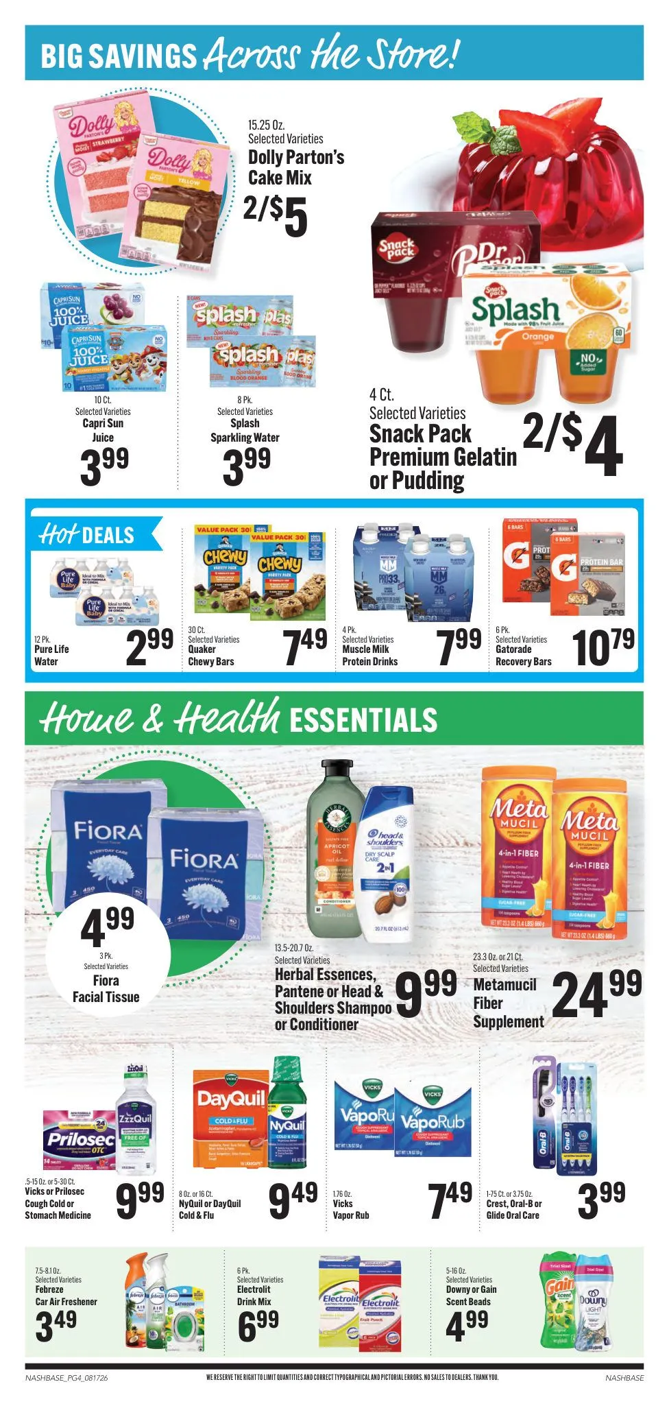 Weekly promotion Piggly Wiggly — 2026-08-19 spanning from August 17 to August 23 2026 - Page 4 for Catalogue 365