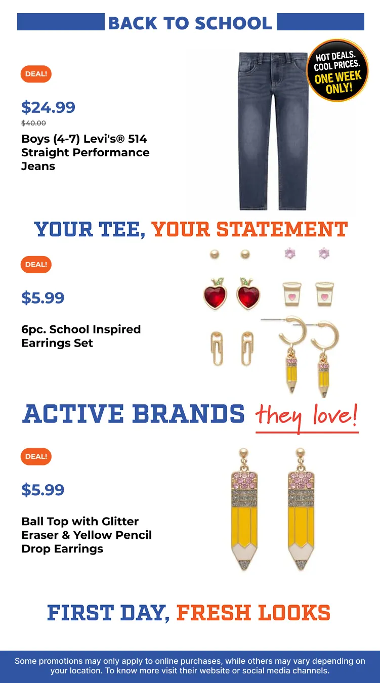 Weekly ad Back to School Savings from July 16 to August 3 2026 - Page 4