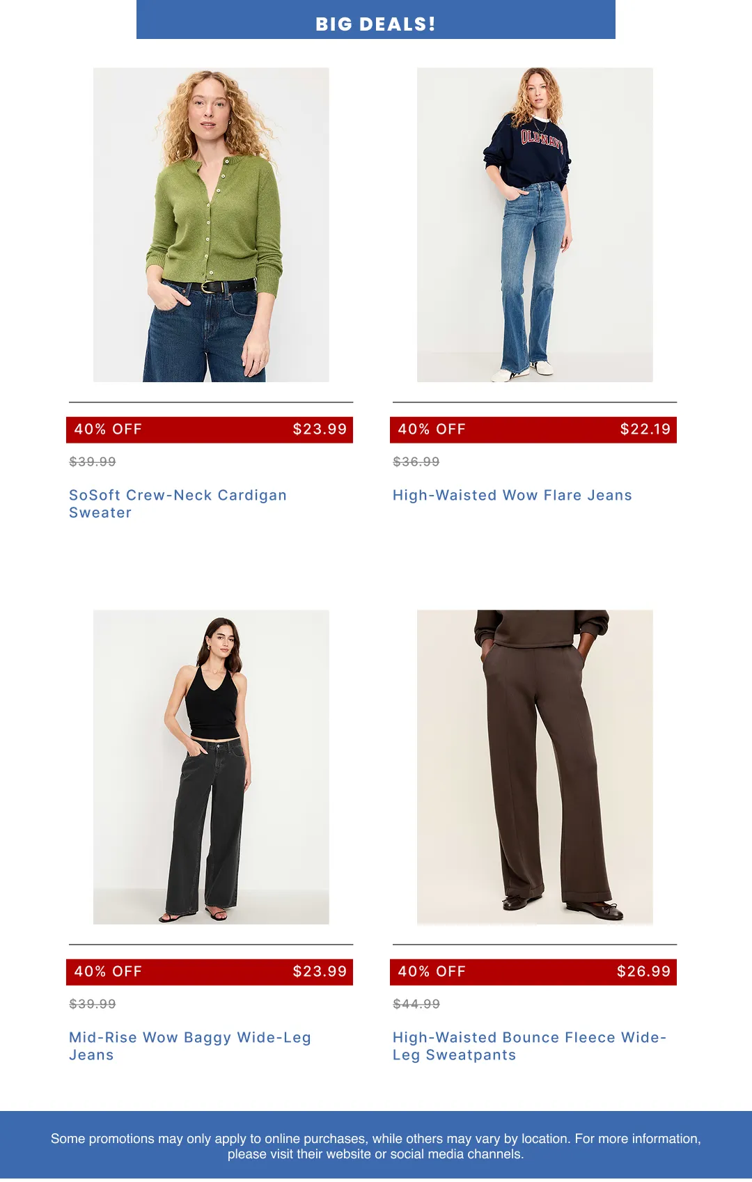 Weekly promotion Old Navy — 2026-09-23 spanning from September 23 to October 8 2026 - Page 4 for Catalogue 365