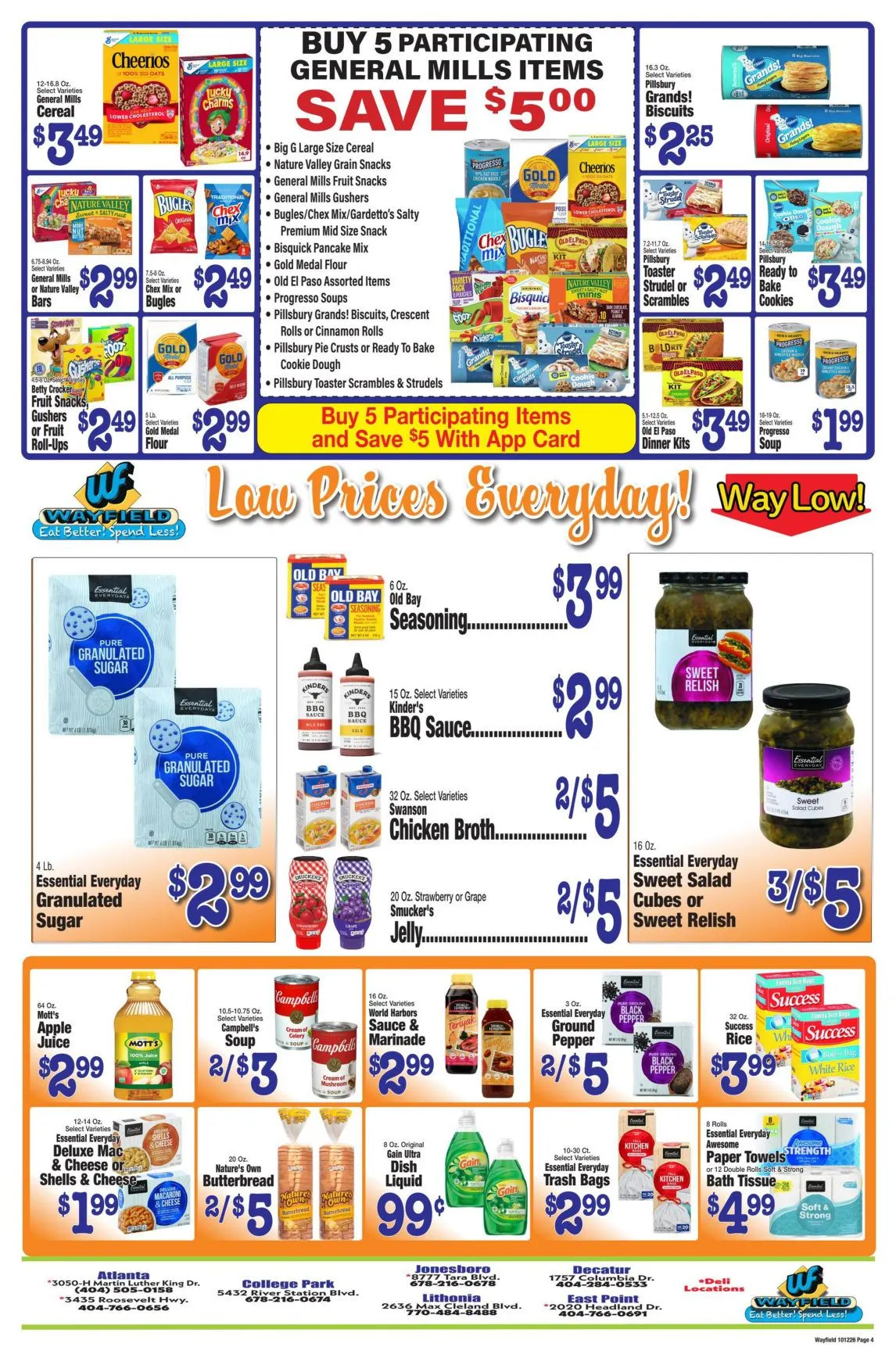 Weekly promotion Wayfield — 2026-10-16 spanning from October 16 to October 18 2026 - Page 4 for Catalogue 365