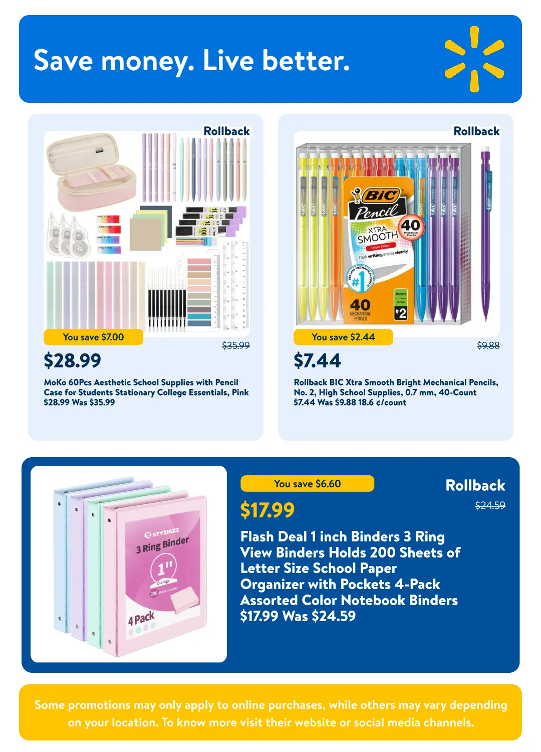 Weekly ad Back to School Savings from July 8 to July 23 2026 - Page 4