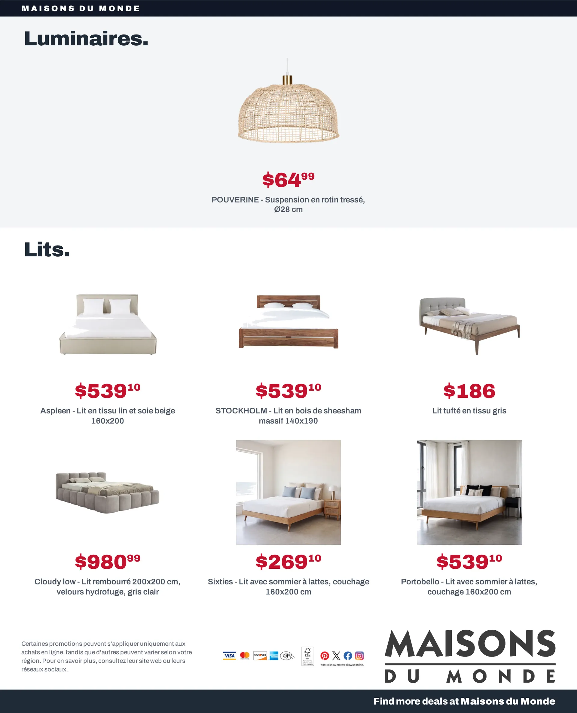 Maisons du Monde — 2026-09-22 du 22 septembre au 8 octobre 2026 - Catalogue page 4