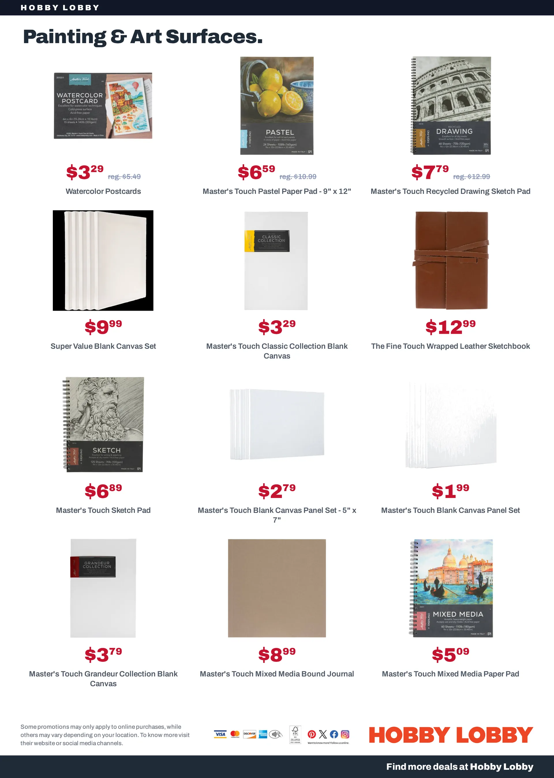 Weekly promotion Hobby Lobby — 2026-10-23 spanning from October 23 to October 30 2026 - Page 4 for Catalogue 365