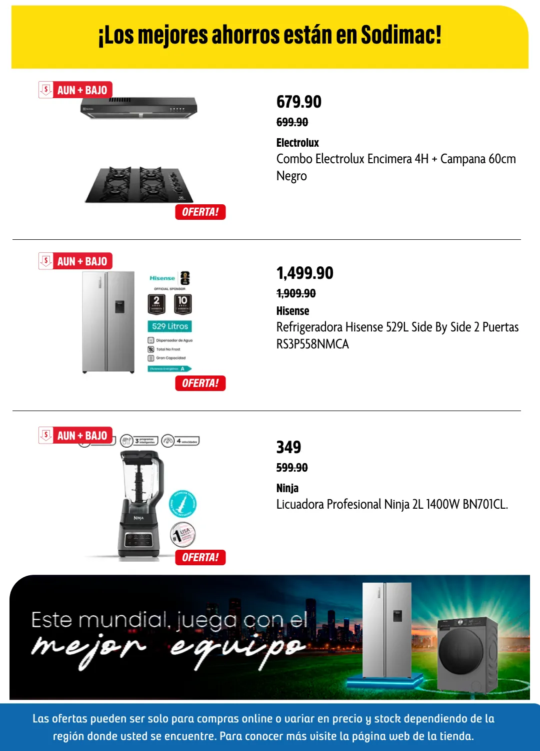 Catalogo de Ofertas Electrohogar 1 de julio al 16 de julio 2026 - Pag 4