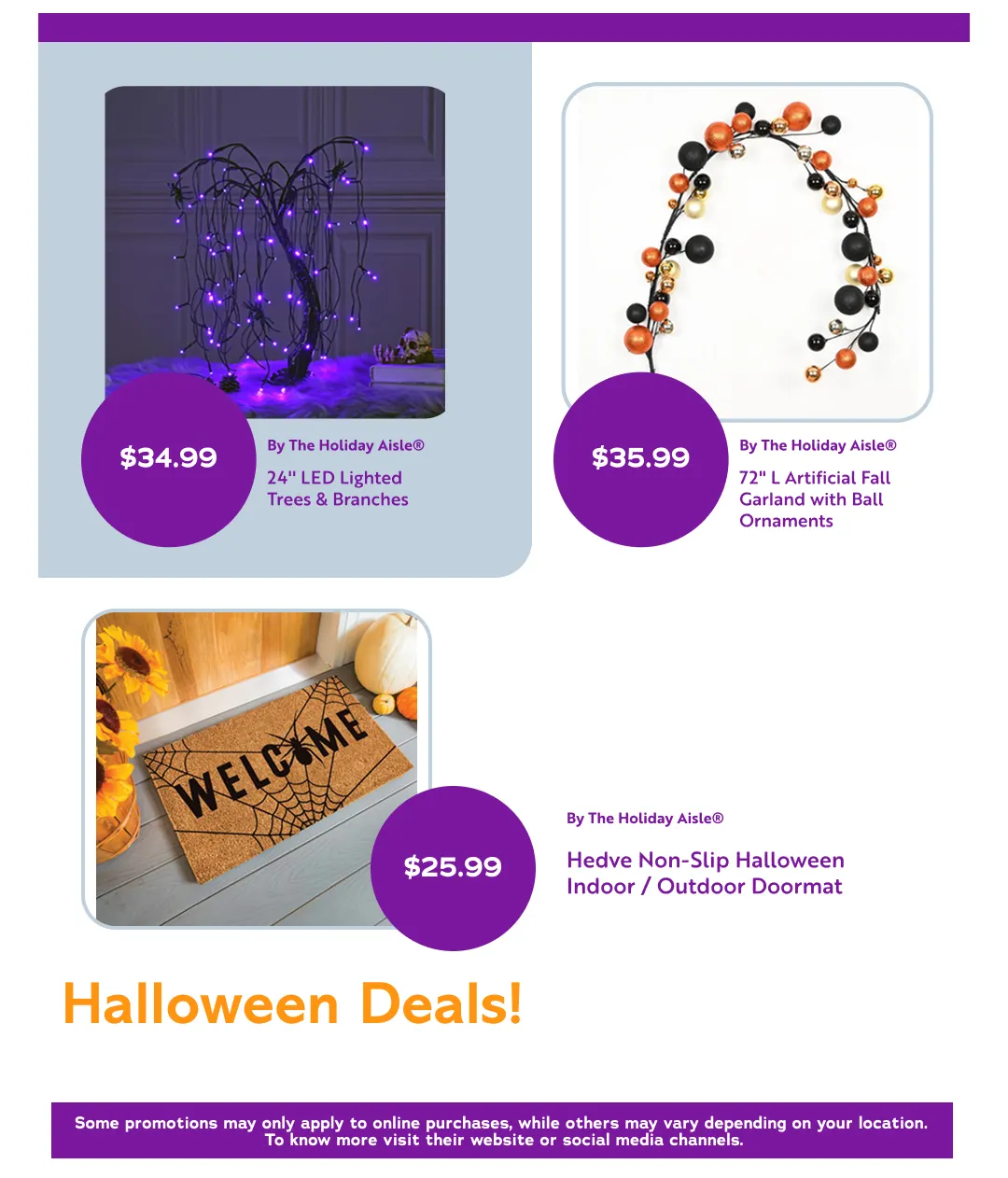 Weekly promotion Halloween deals! spanning from August 11 to September 1 2026 - Page 4 for Catalogue 365