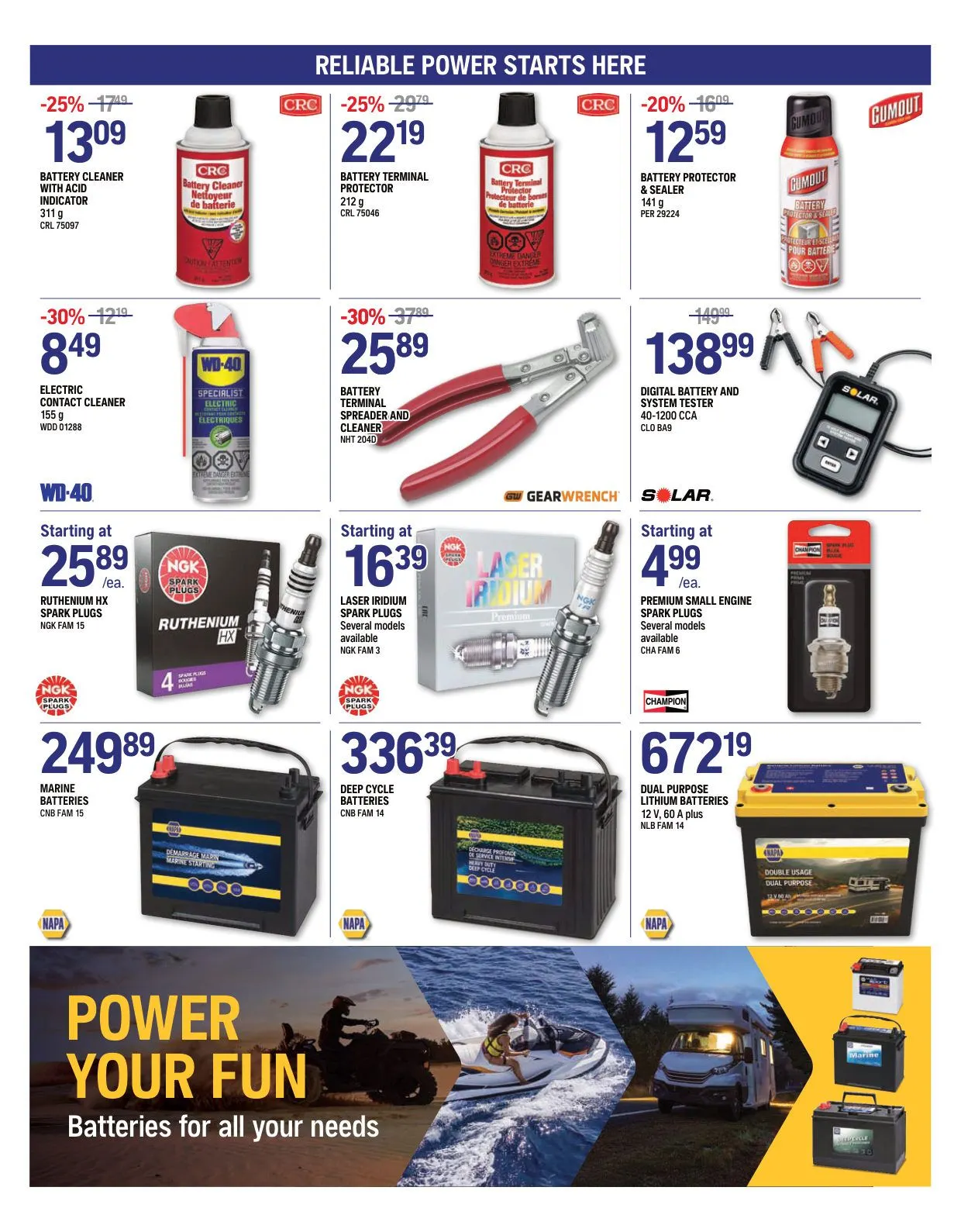 NAPA Auto Parts — 2026-08-03 from August 3 to August 31 2026 - flyer page 4