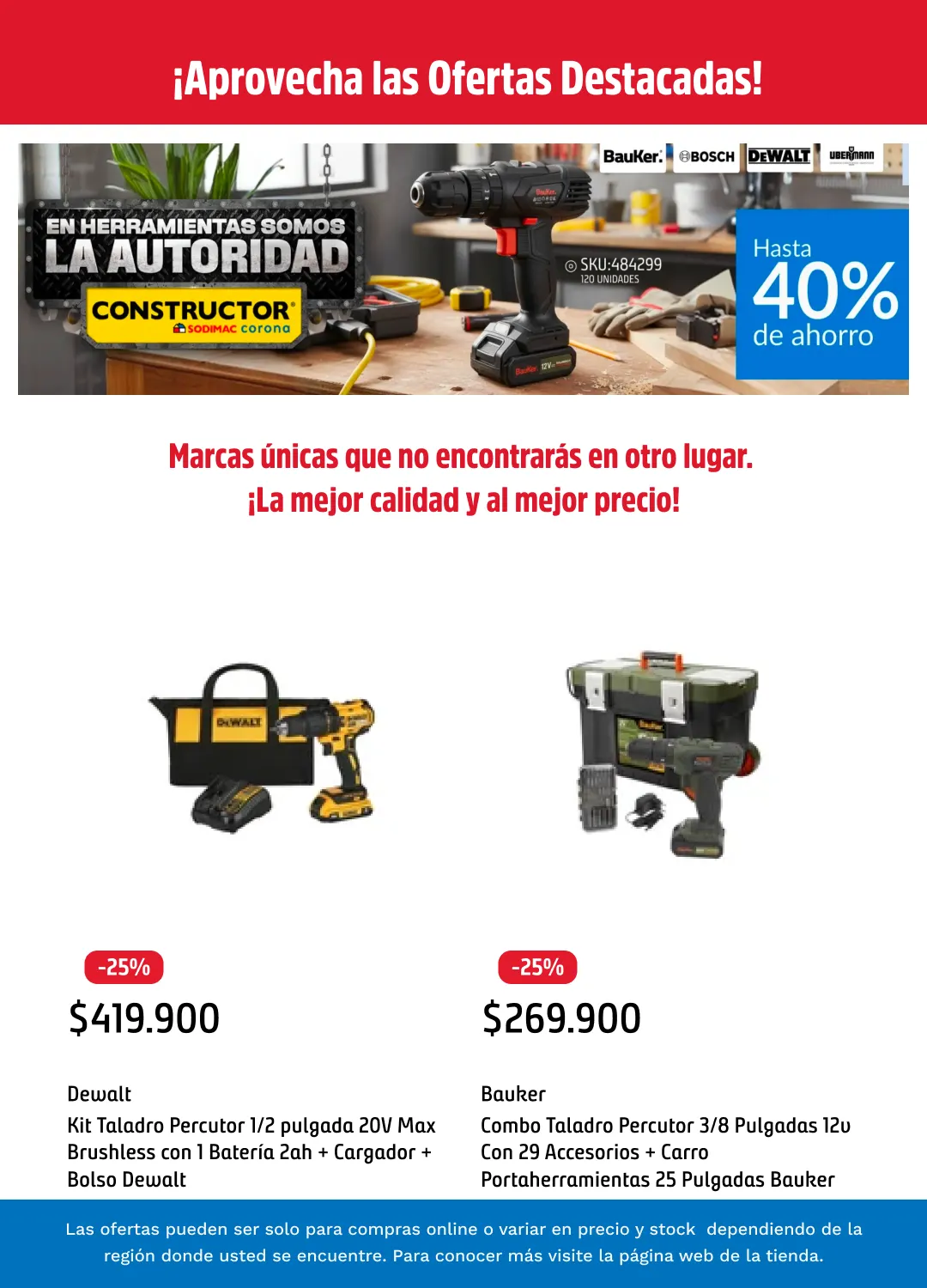 Catalogo de Ofertas en herramientas 14 de julio al 29 de julio 2026 - Pag 4