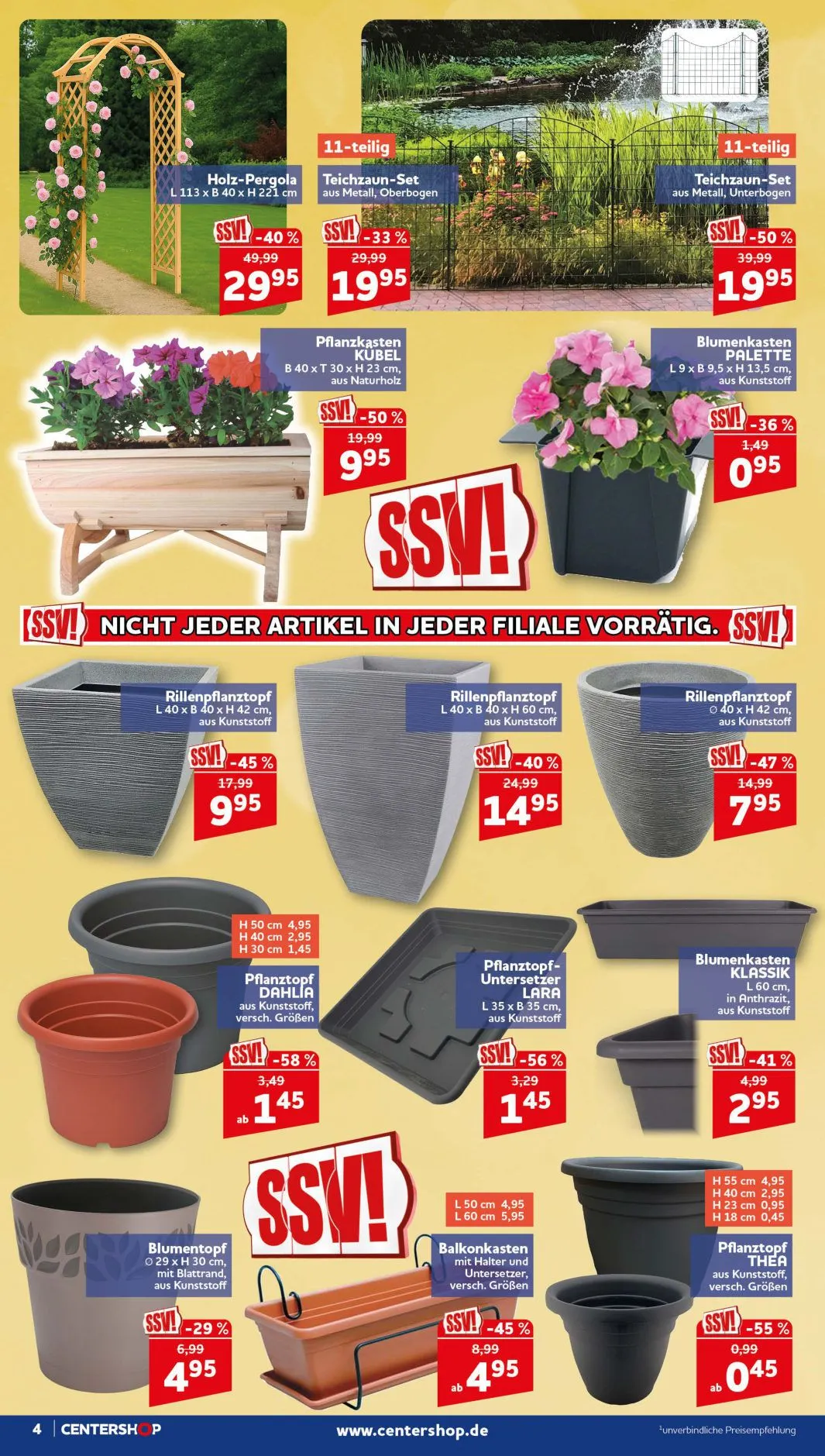 CENTERSHOP — 2026-08-18 von 17. August bis 22. September 2026 - Prospekt seite 4