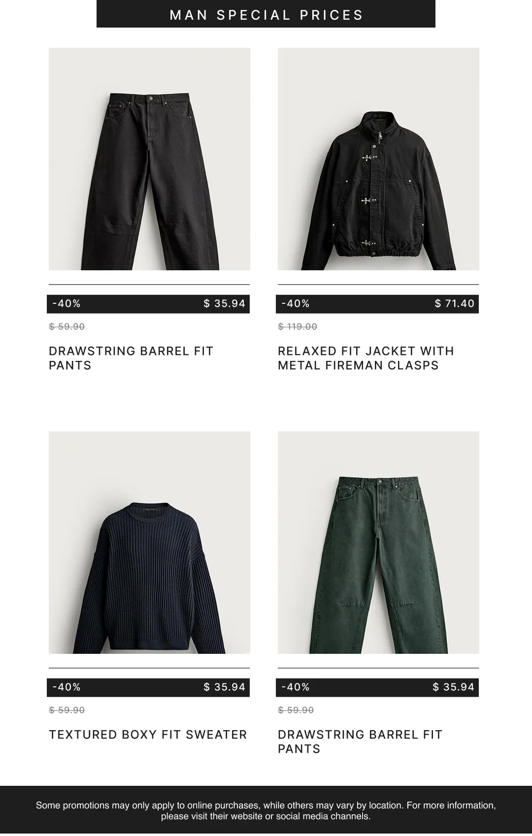 Weekly promotion Zara — 2026-10-23 spanning from October 23 to November 7 2026 - Page 4 for Catalogue 365