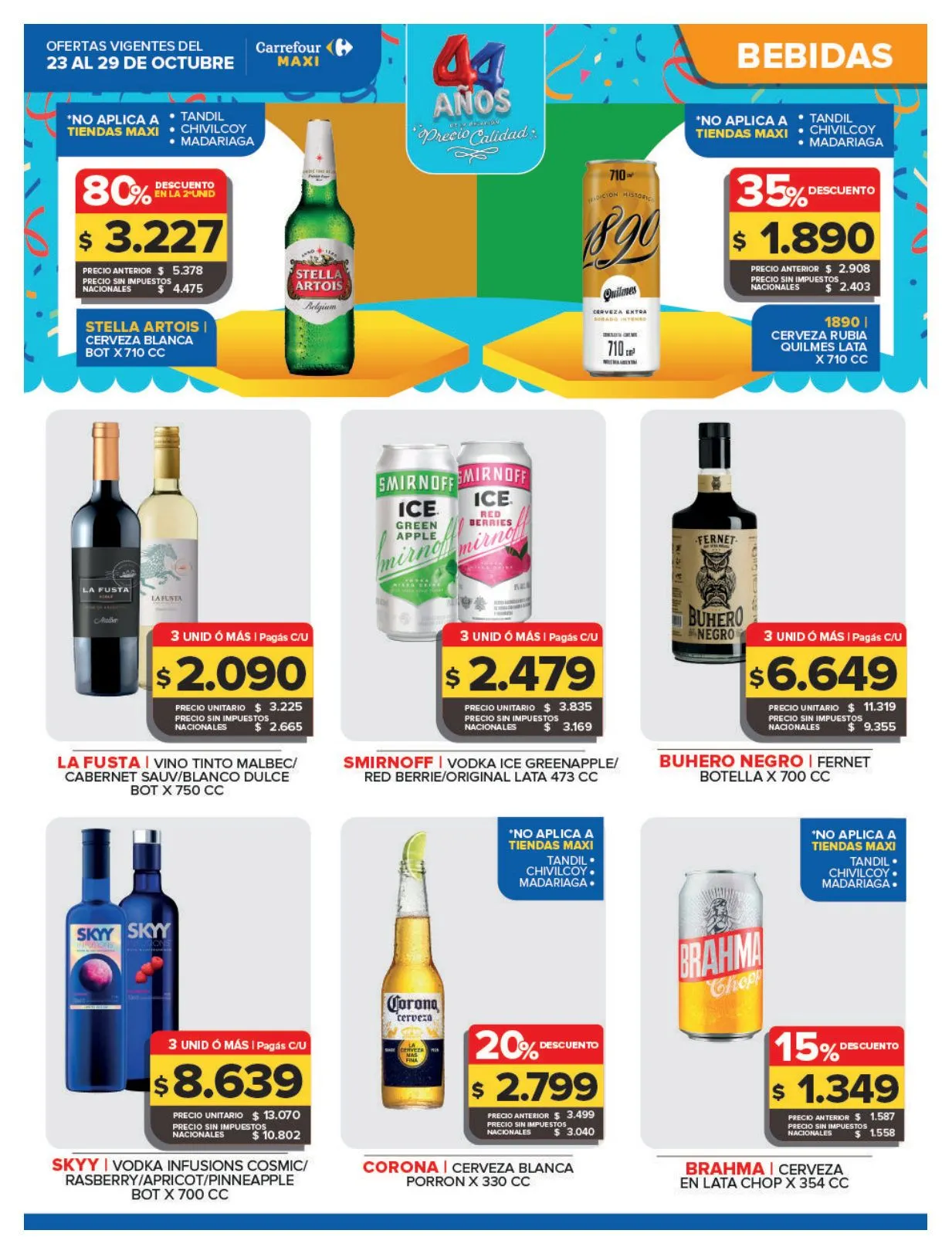 Ofertas de Carrefour Maxi — 2026-10-23 23 de octubre al 1 de noviembre 2026 - Página 4 del catálogo