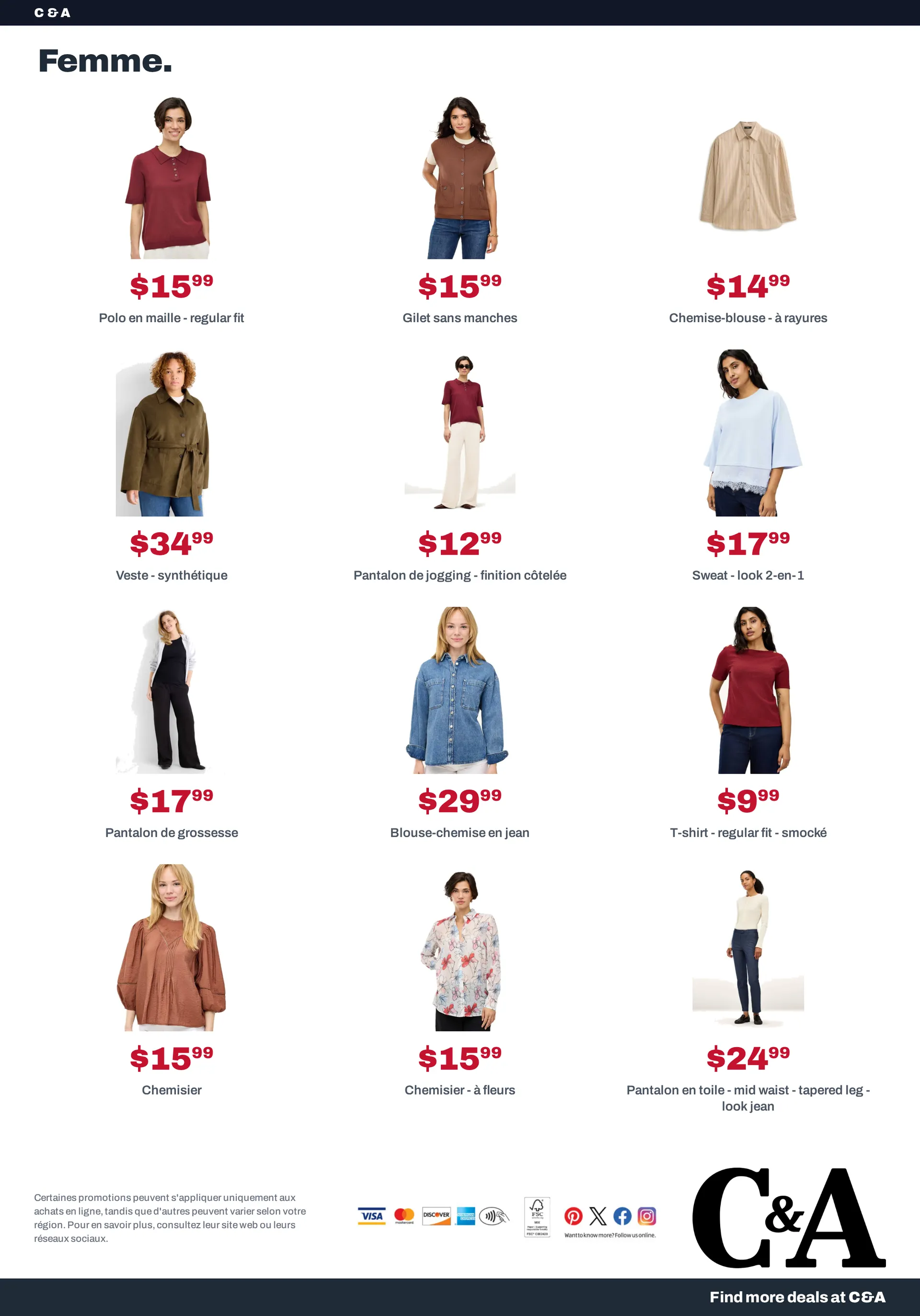 C&A — 2026-10-14 du 14 octobre au 28 octobre 2026 - Catalogue page 4