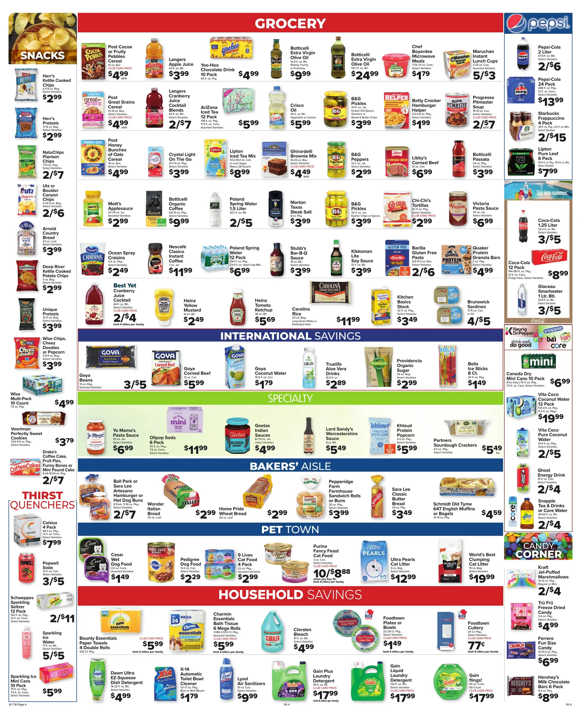 Weekly promotion Foodtown — 2026-08-07 spanning from August 7 to August 13 2026 - Page 4 for Catalogue 365