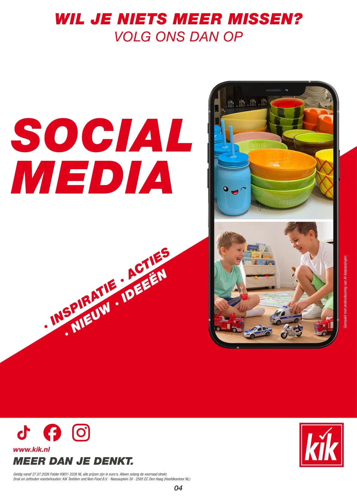 Kik — 2026-08-03 van 27 juli tot 18 augustus 2026 - Folder pagina 4