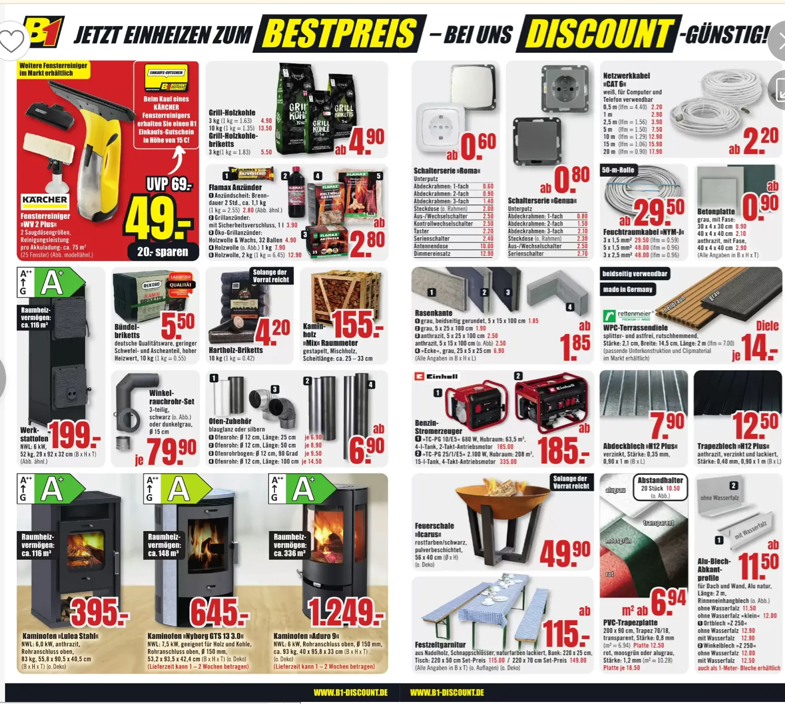 B1 Discount Baumarkt — 2026-10-02 von 2. Oktober bis 10. Oktober 2026 - Prospekt seite 4