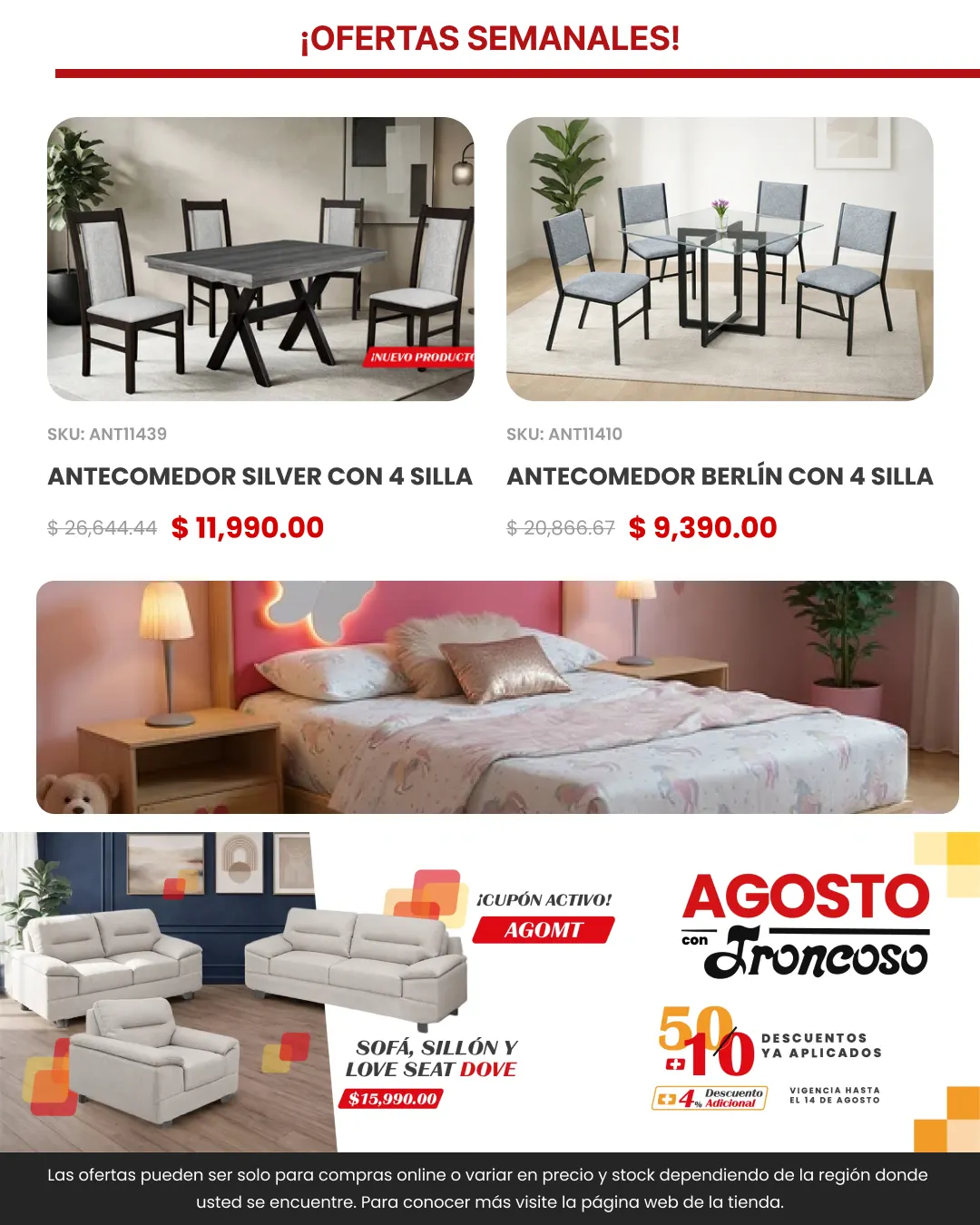 Catálogo de Ofertas semanales 14 de agosto al 31 de agosto 2026 - Pagina 4