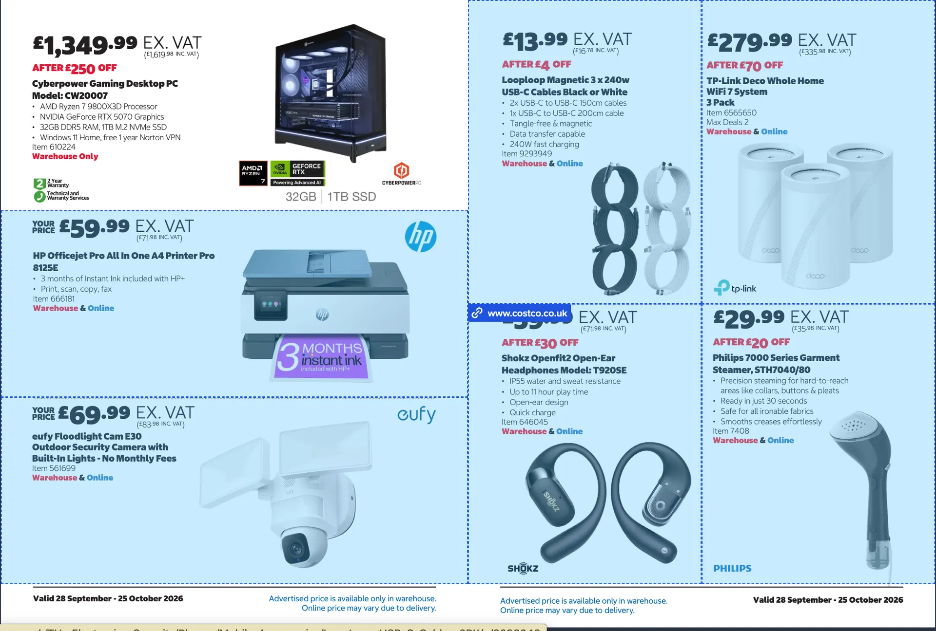 Costco — 2026-10-13 from 1 October to 25 October 2026 - Catalogue Page 4