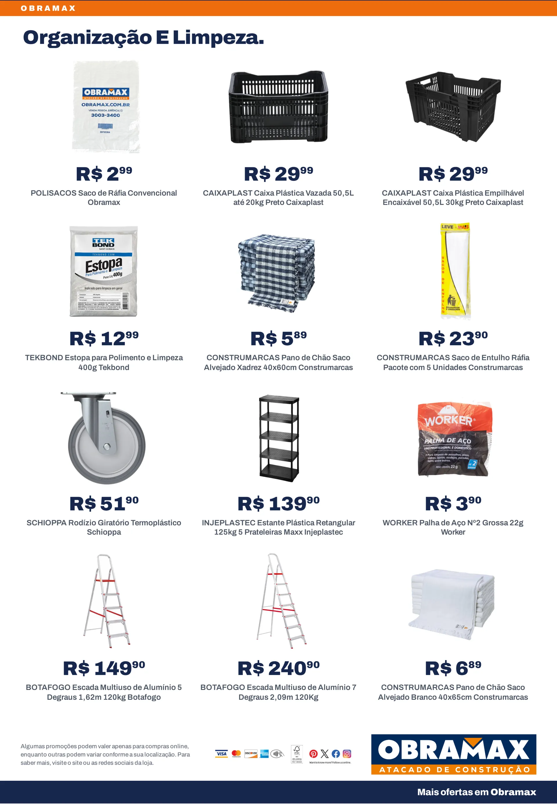 Encarte de Obramax — Construcao — 2026-10-27 27 de outubro até 13 de novembro 2026 - Pagina 4