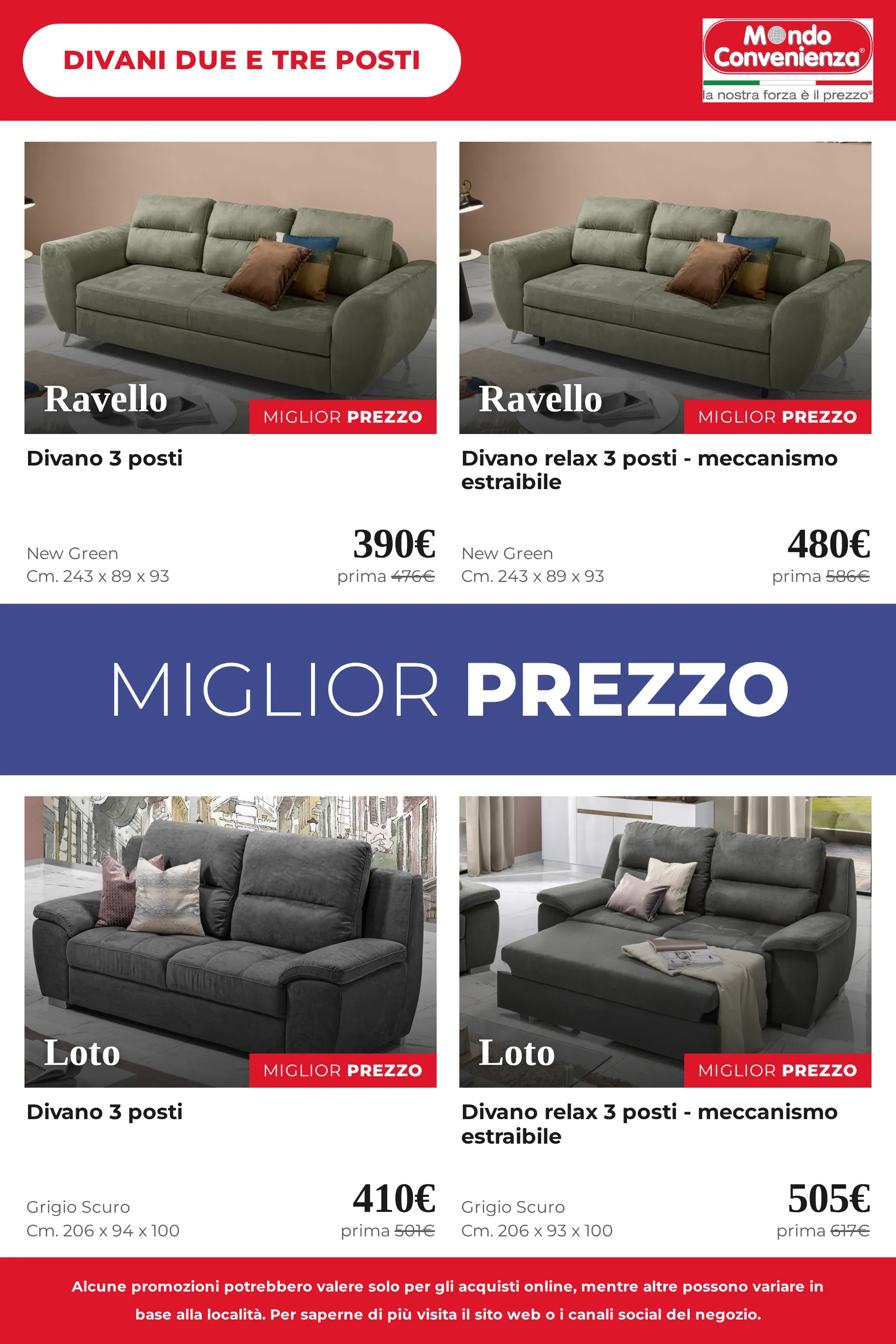 Mondo Convenienza — Catálogo 1 — 2026-09-23 da 23 settembre a 12 ottobre di 2026 - Pagina del volantino 4