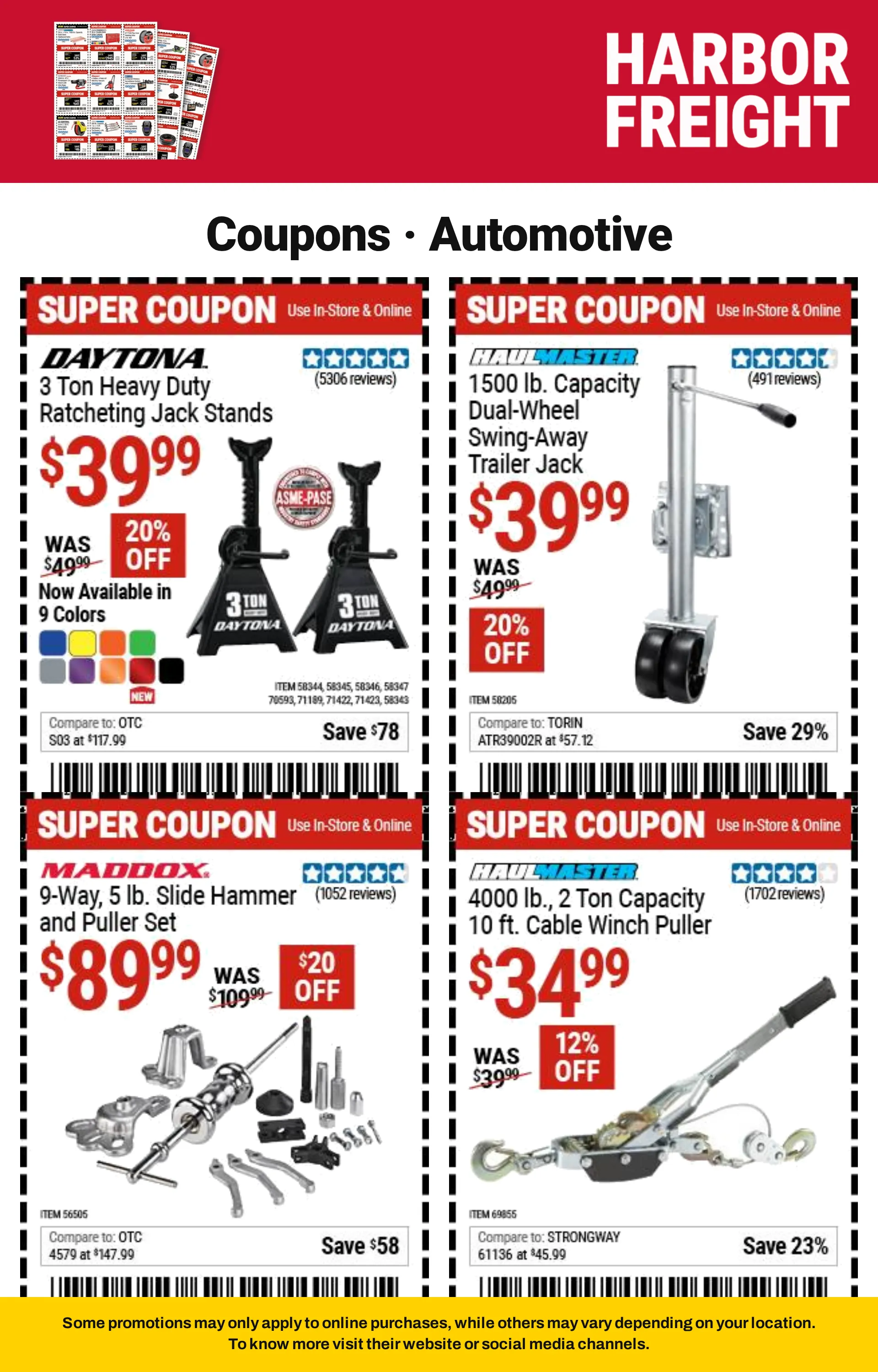 Weekly ad Harbor Freight — Catálogo 1 — 2026-09-08 from September 8 to September 13 2026 - Page 4