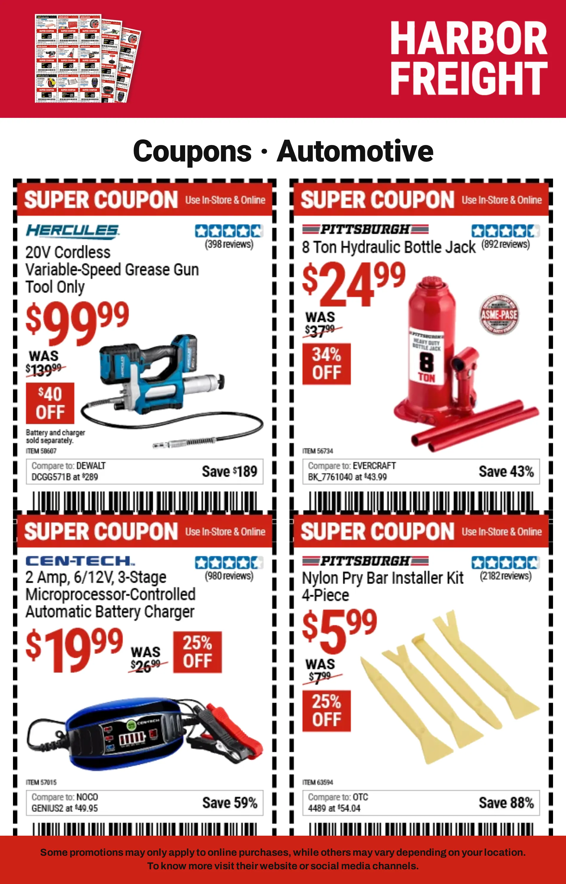 Weekly ad Harbor Freight — Catálogo 2 — 2026-10-26 from October 26 to November 9 2026 - Page 4