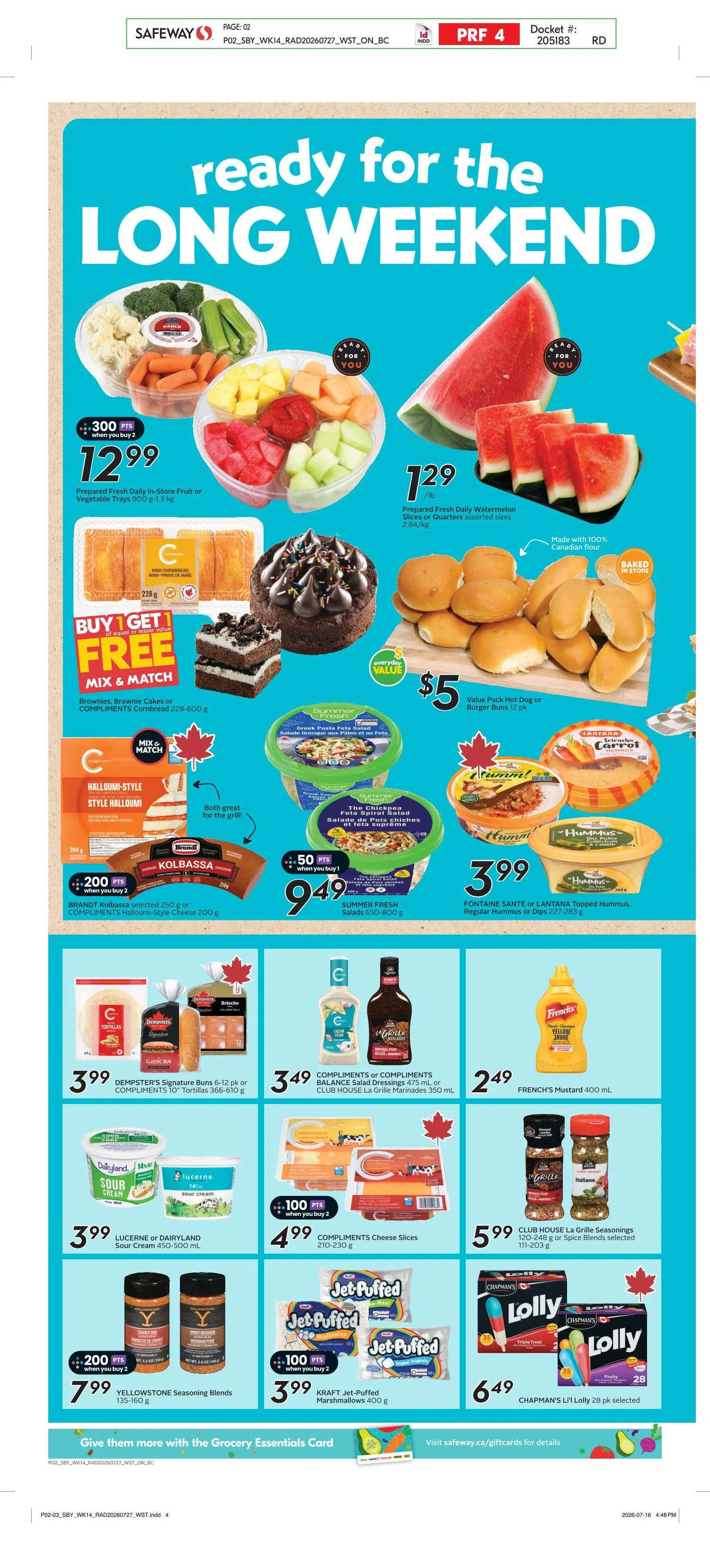 Safeway — 2026-07-30 from July 30 to August 5 2026 - flyer page 4