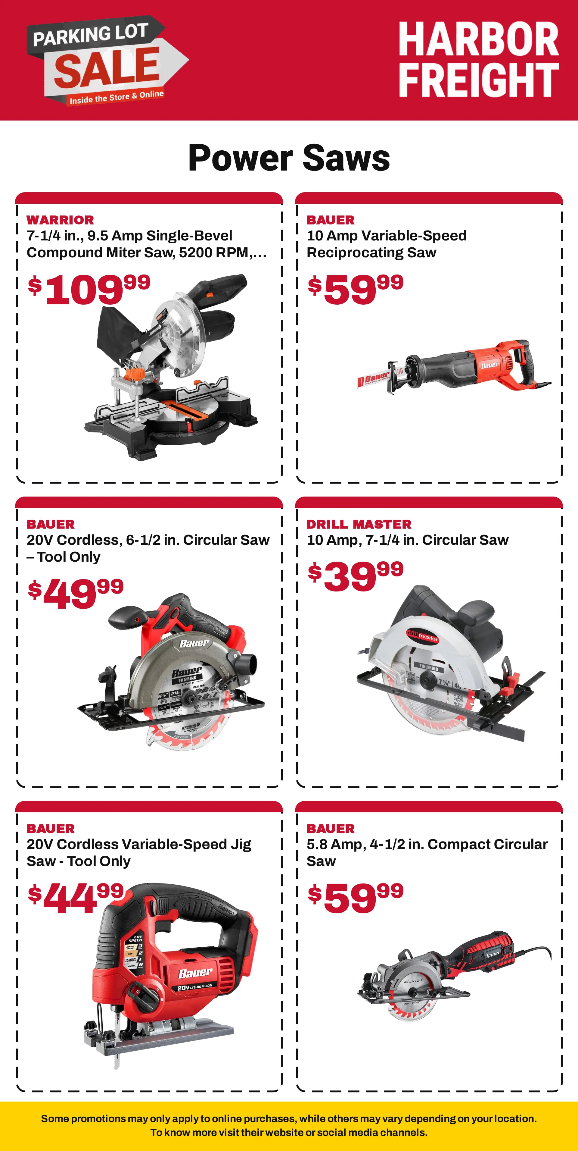 Weekly ad Harbor Freight — Catálogo 1 — 2026-10-09 from October 9 to October 26 2026 - Page 4