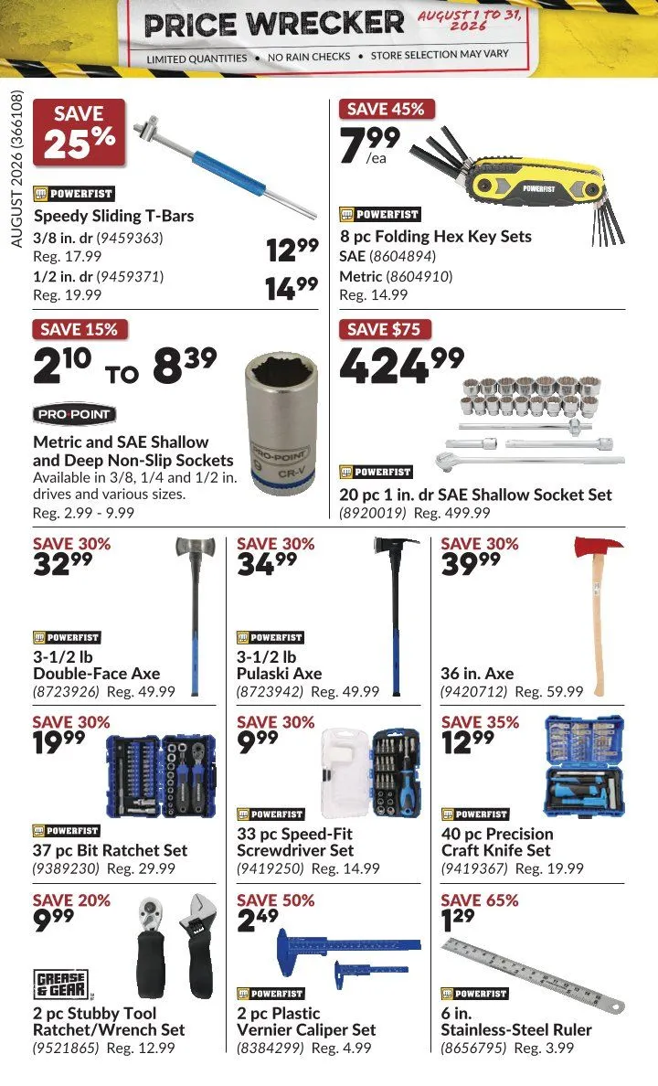 Princess Auto — 2026-08-20 from August 1 to August 31 2026 - flyer page 4