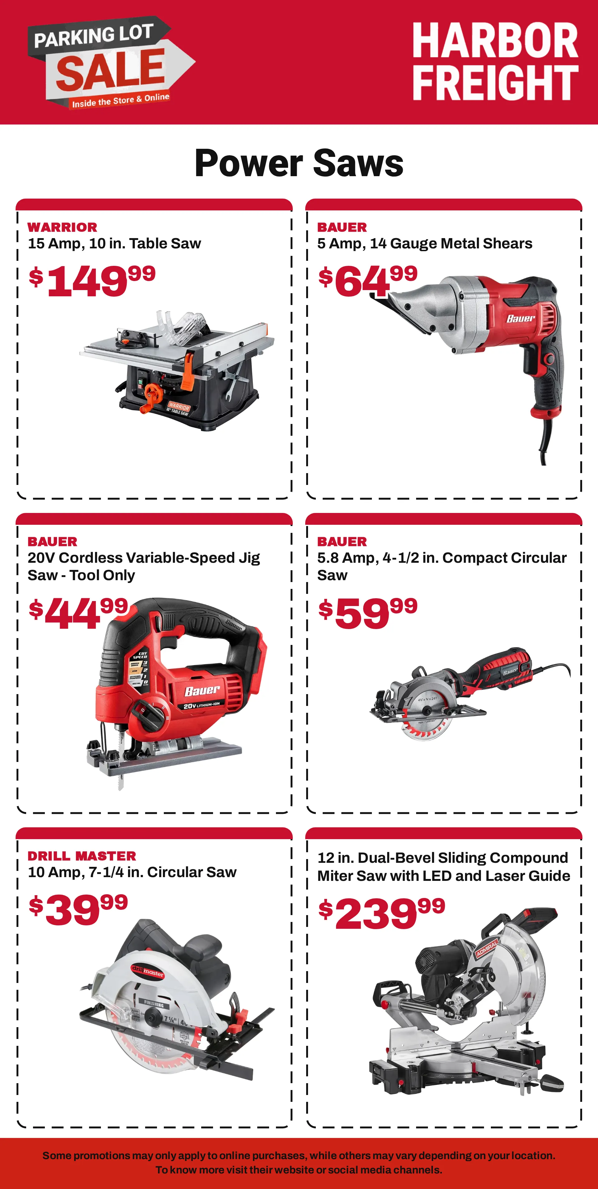 Weekly ad Harbor Freight — Catálogo 1 — 2026-10-26 from October 26 to November 9 2026 - Page 4
