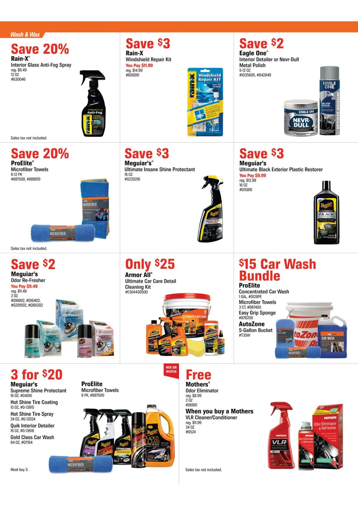 Weekly promotion Autozone — 2026-10-21 spanning from October 21 to November 16 2026 - Page 4 for Catalogue 365