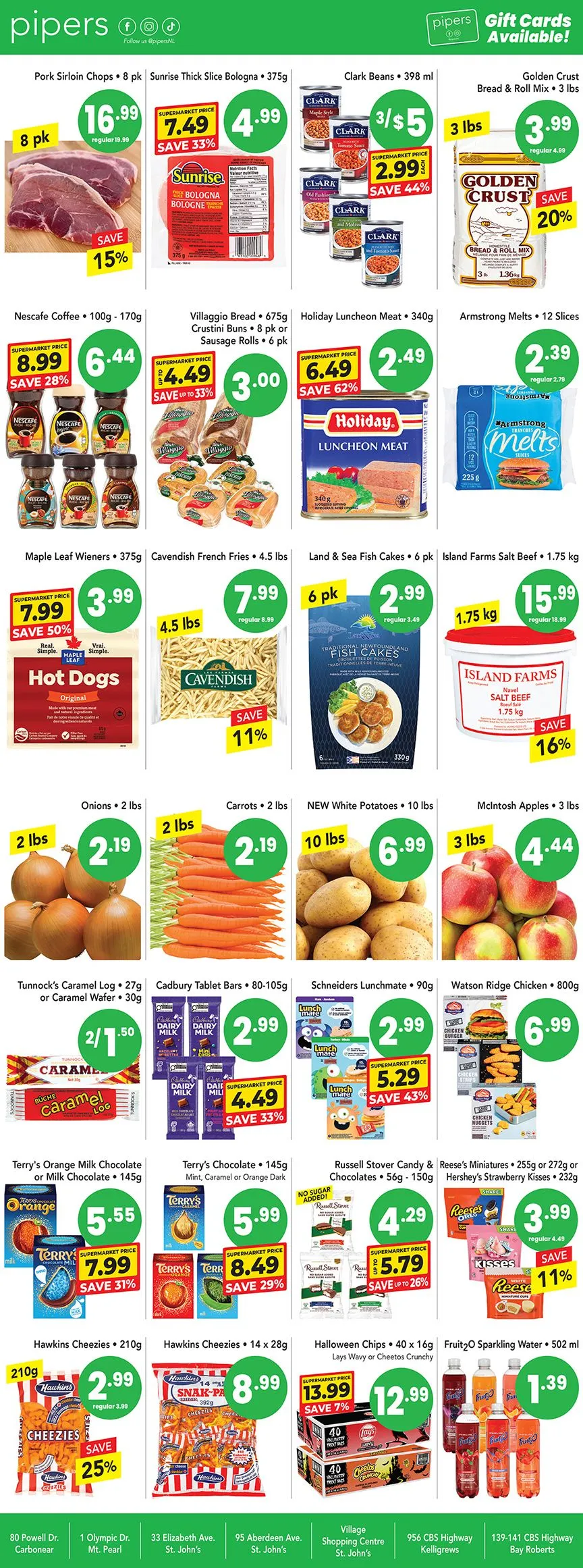 Pipers — 2026-10-16 from October 16 to October 21 2026 - flyer page 4