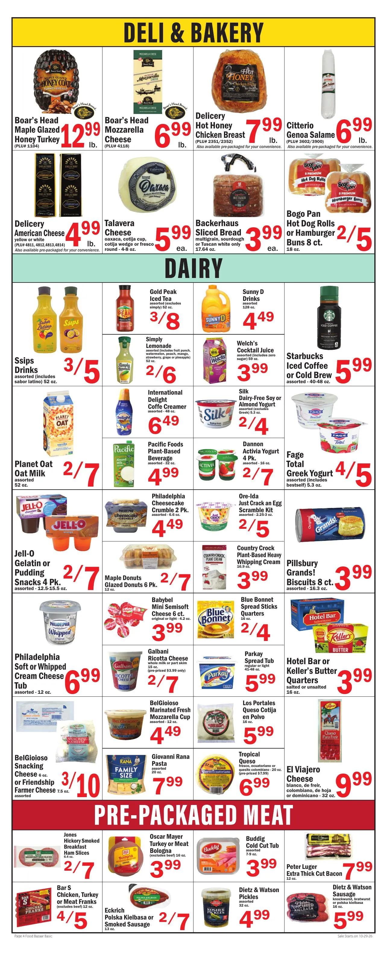 Weekly ad Food Bazaar — 2026-10-30 from October 30 to November 4 2026 - Page 4