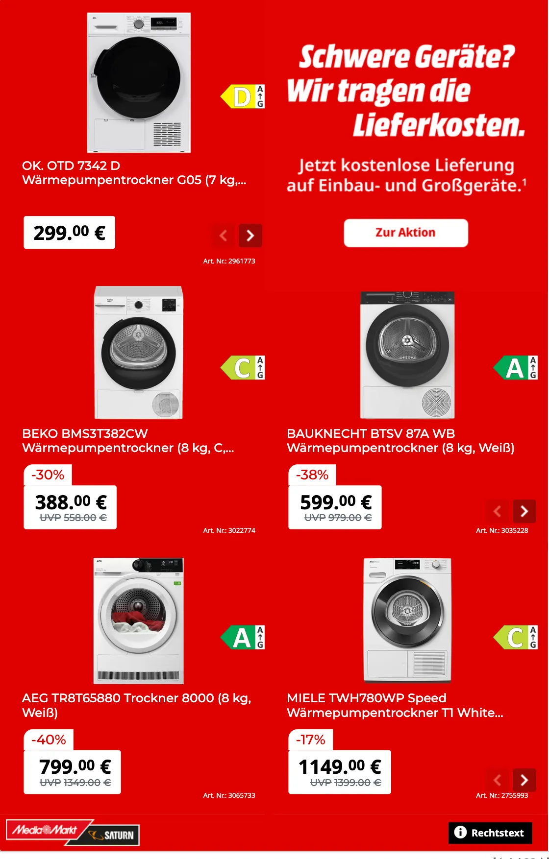Saturn — 2026-10-21 von 14. Oktober bis 26. Oktober 2026 - Prospekt seite 4