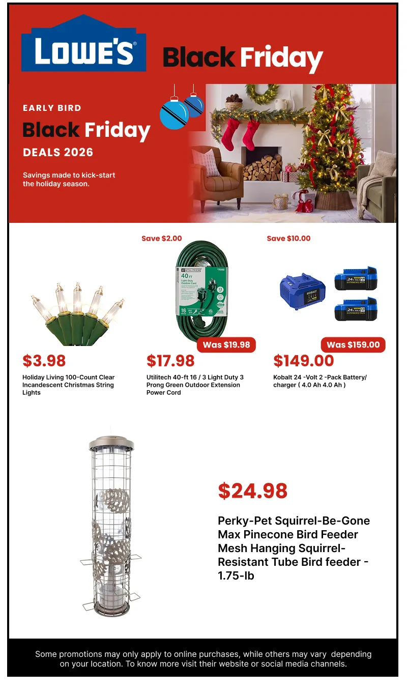 Weekly ad Lowe's — 2026-10-29 from October 29 to November 16 2026 - Page 4